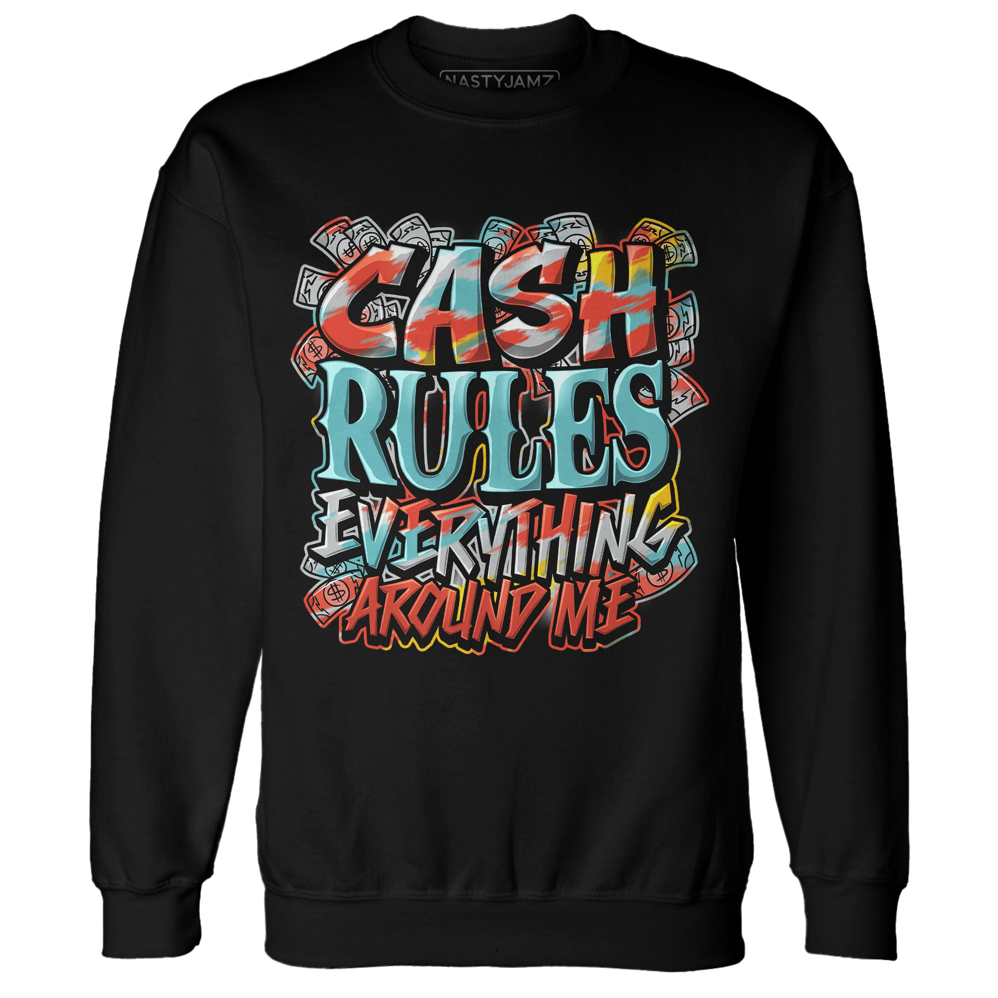 KB 8 Protro Venice Beach Sweatshirt Match Cash Rule E A M - NastyJamz