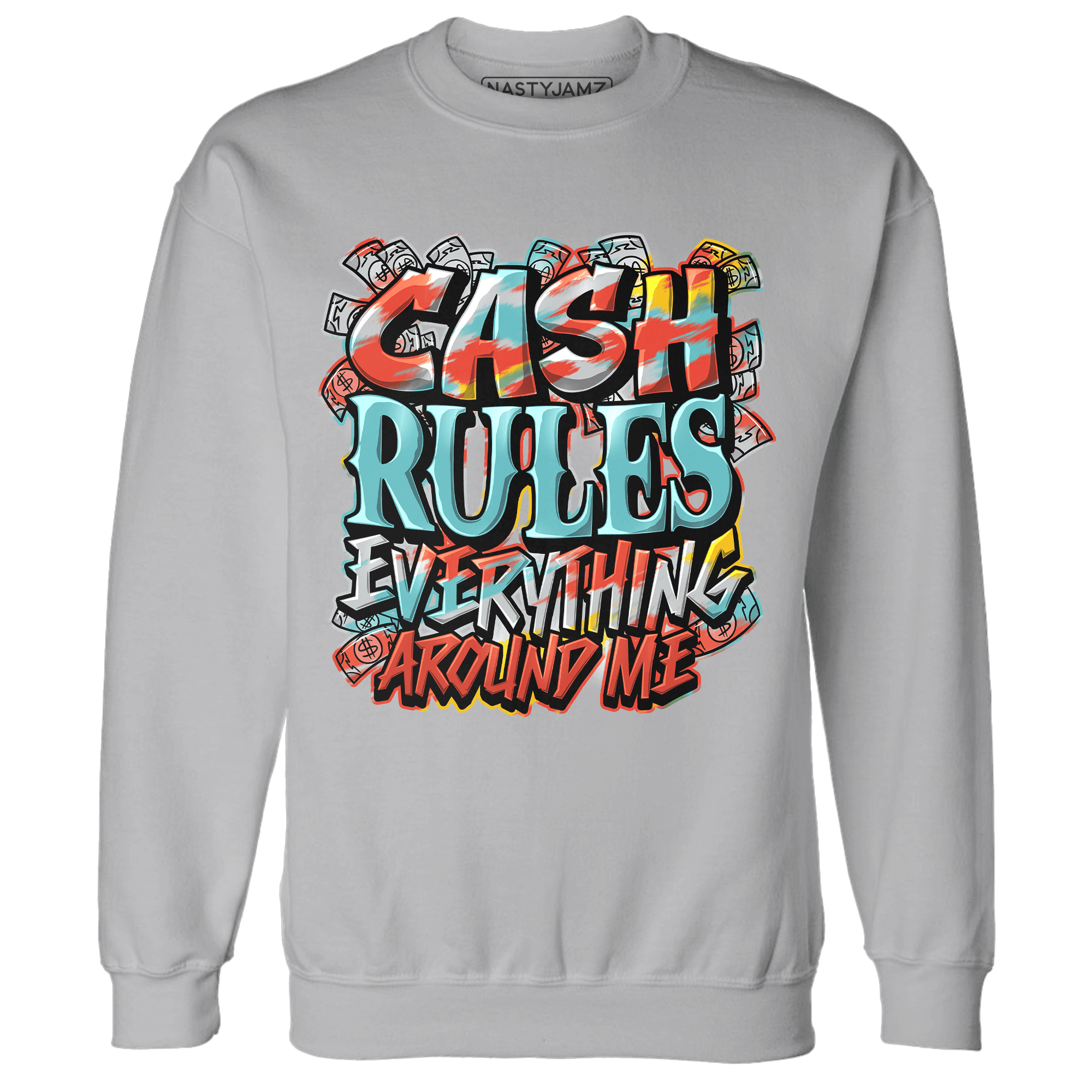 KB 8 Protro Venice Beach Sweatshirt Match Cash Rule E A M - NastyJamz