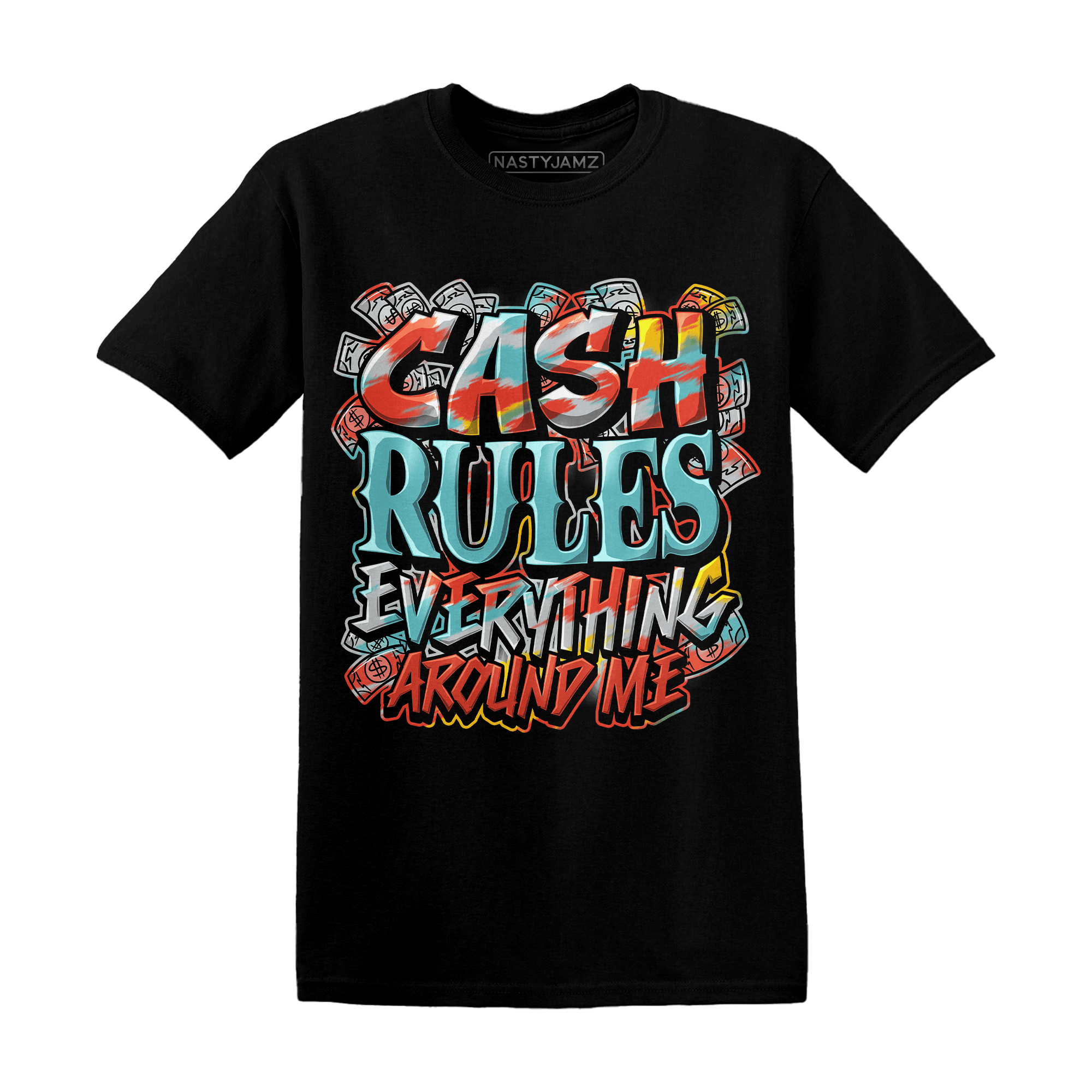 KB 8 Protro Venice Beach T Shirt Match Cash Rule E A M - NastyJamz