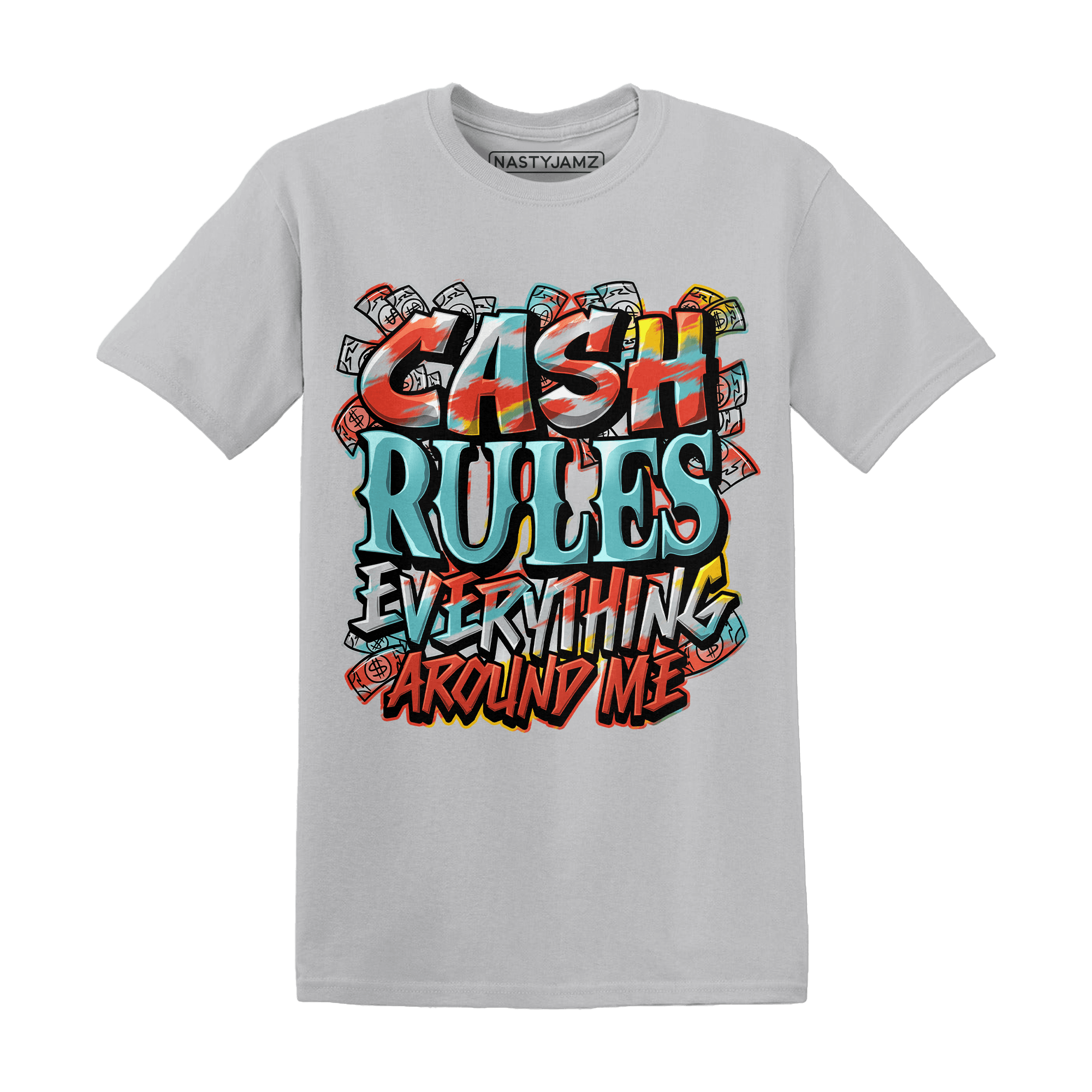 KB 8 Protro Venice Beach T Shirt Match Cash Rule E A M - NastyJamz