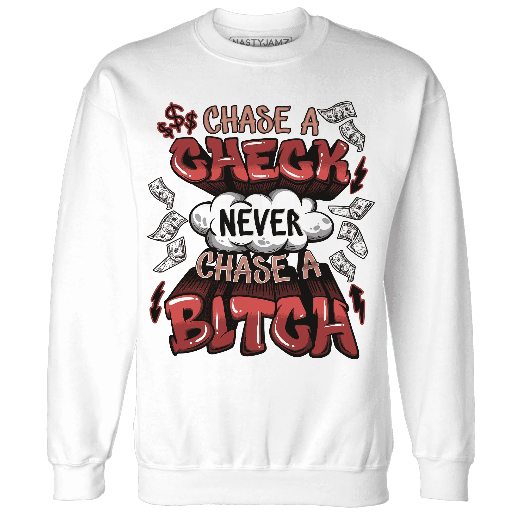 Dune-Red-13s-Sweatshirt-Match-Chase-A-Check