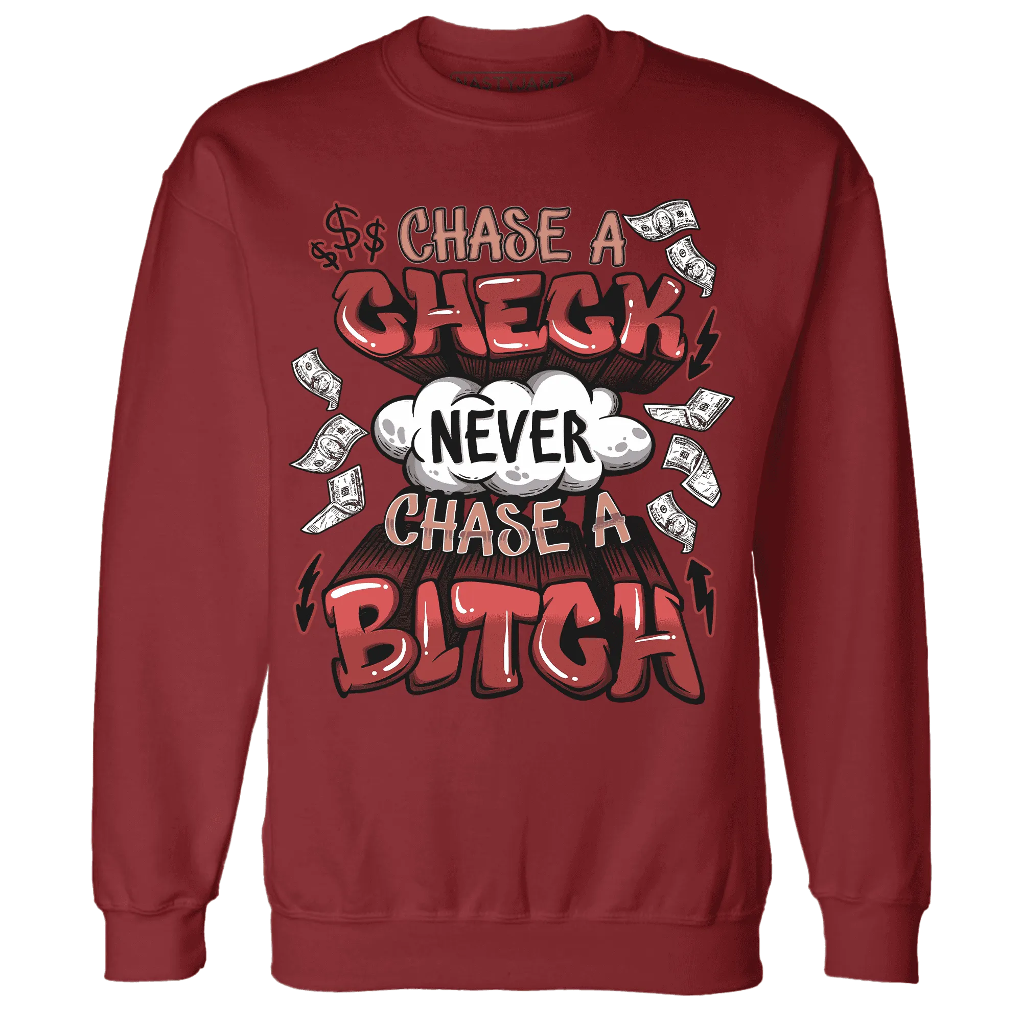 Dune-Red-13s-Sweatshirt-Match-Chase-A-Check