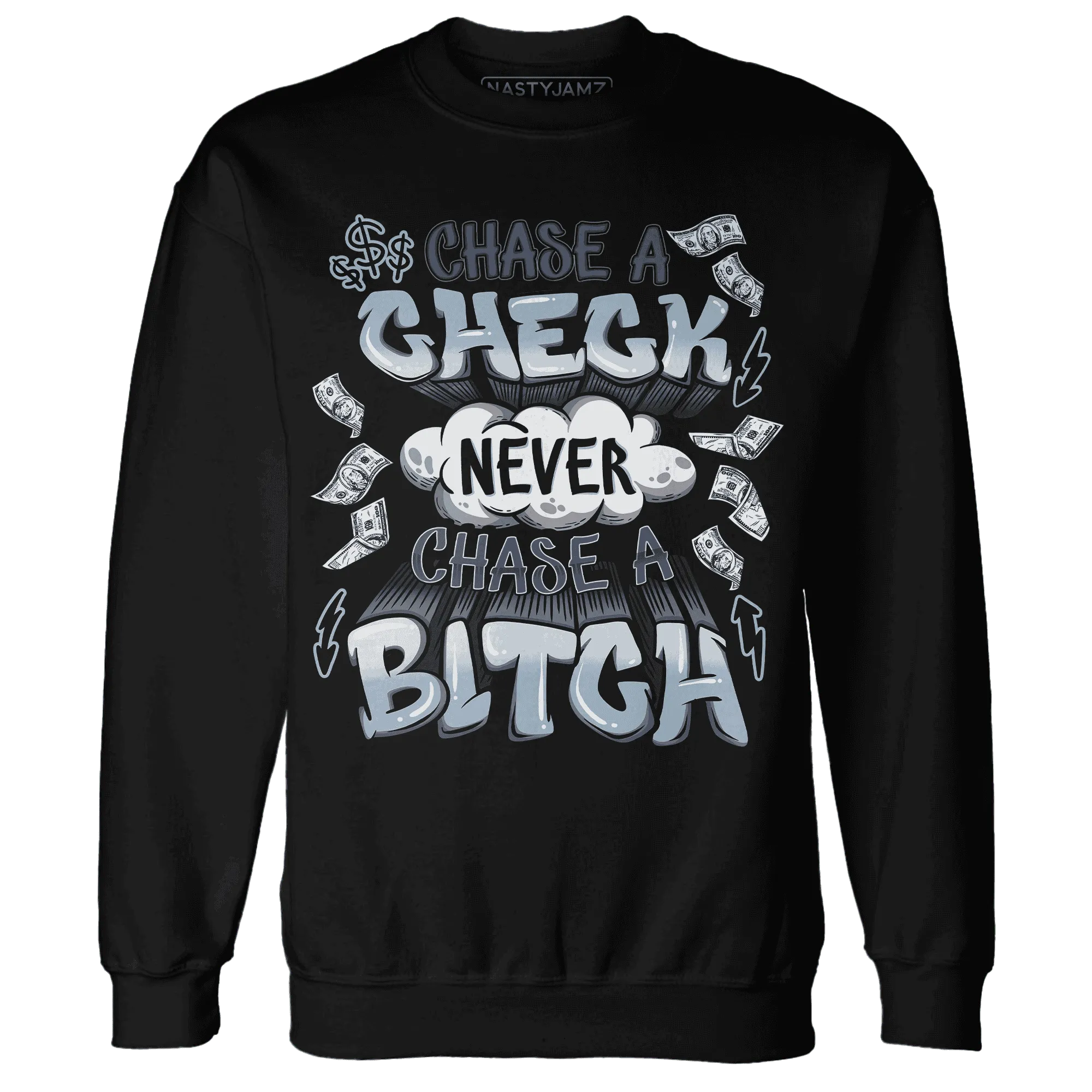 Mid-Diffused-Blue-Grey-1s-Sweatshirt-Match-Chase-A-Check