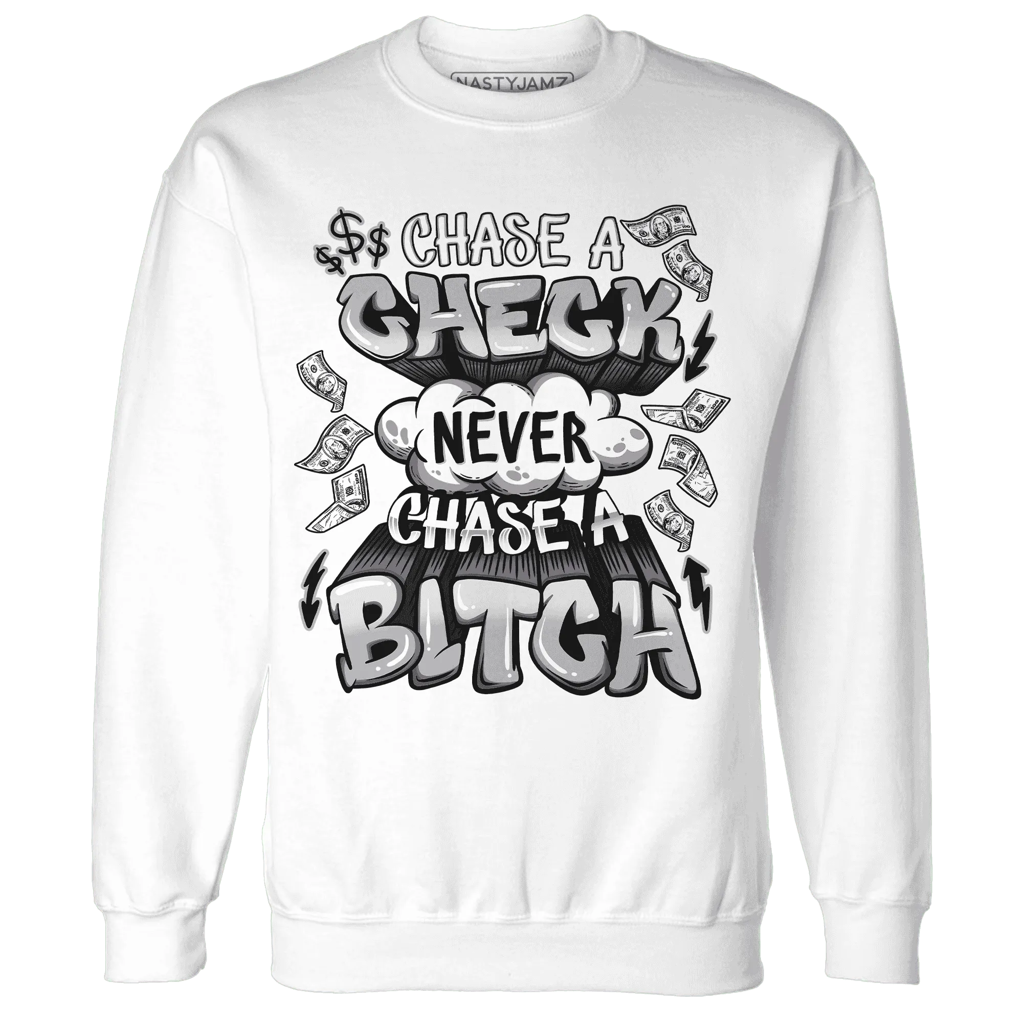 Wolf-Grey-1s-Sweatshirt-Match-Chase-A-Check