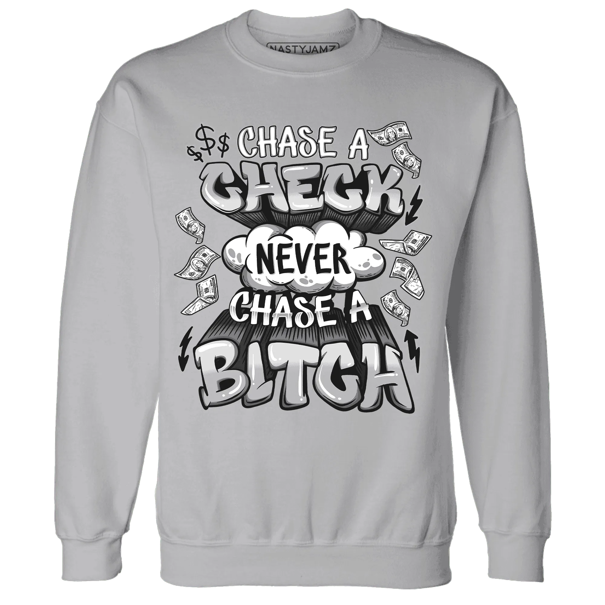 Wolf-Grey-1s-Sweatshirt-Match-Chase-A-Check