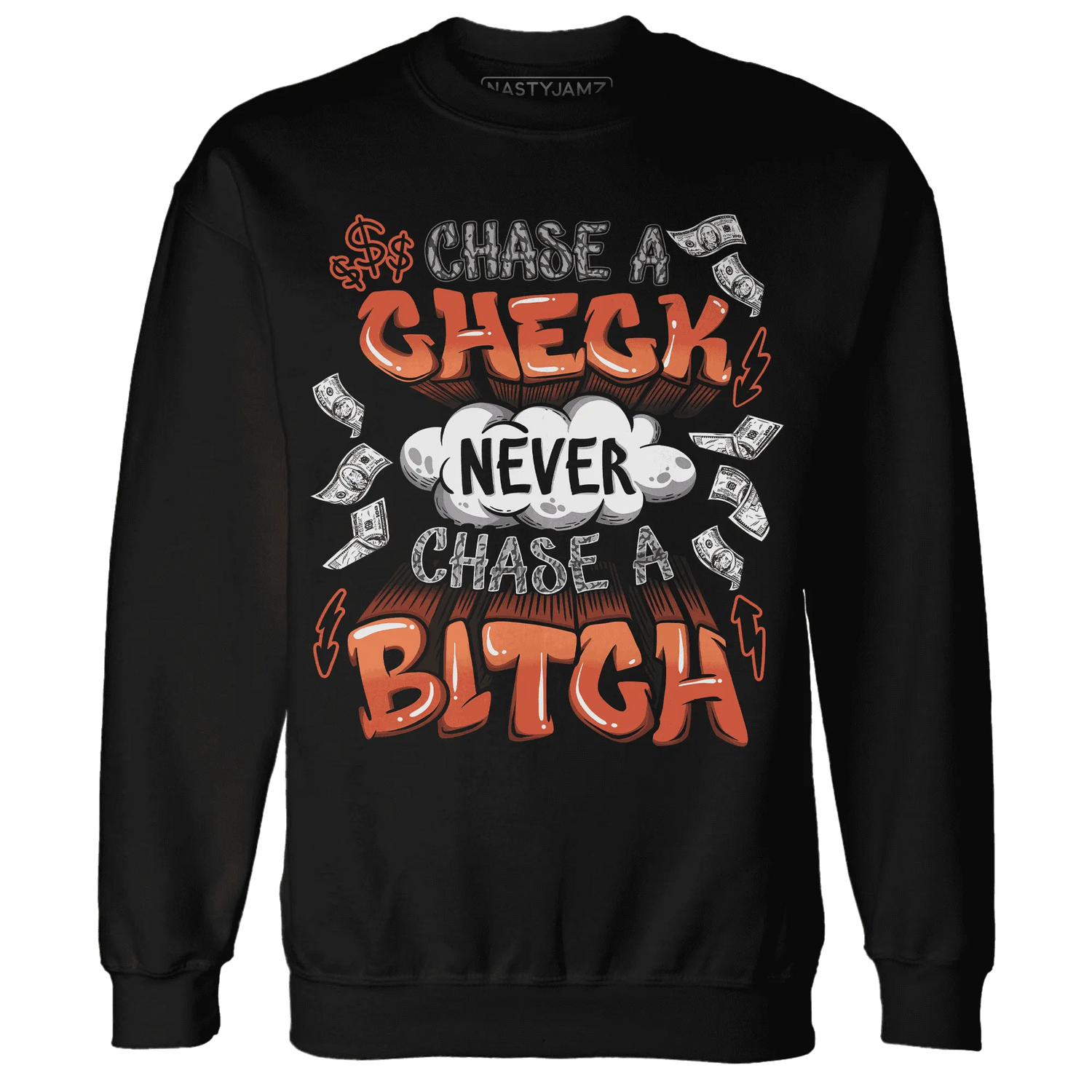 Georgia-Peach-3s-Sweatshirt-Match-Chase-A-Check
