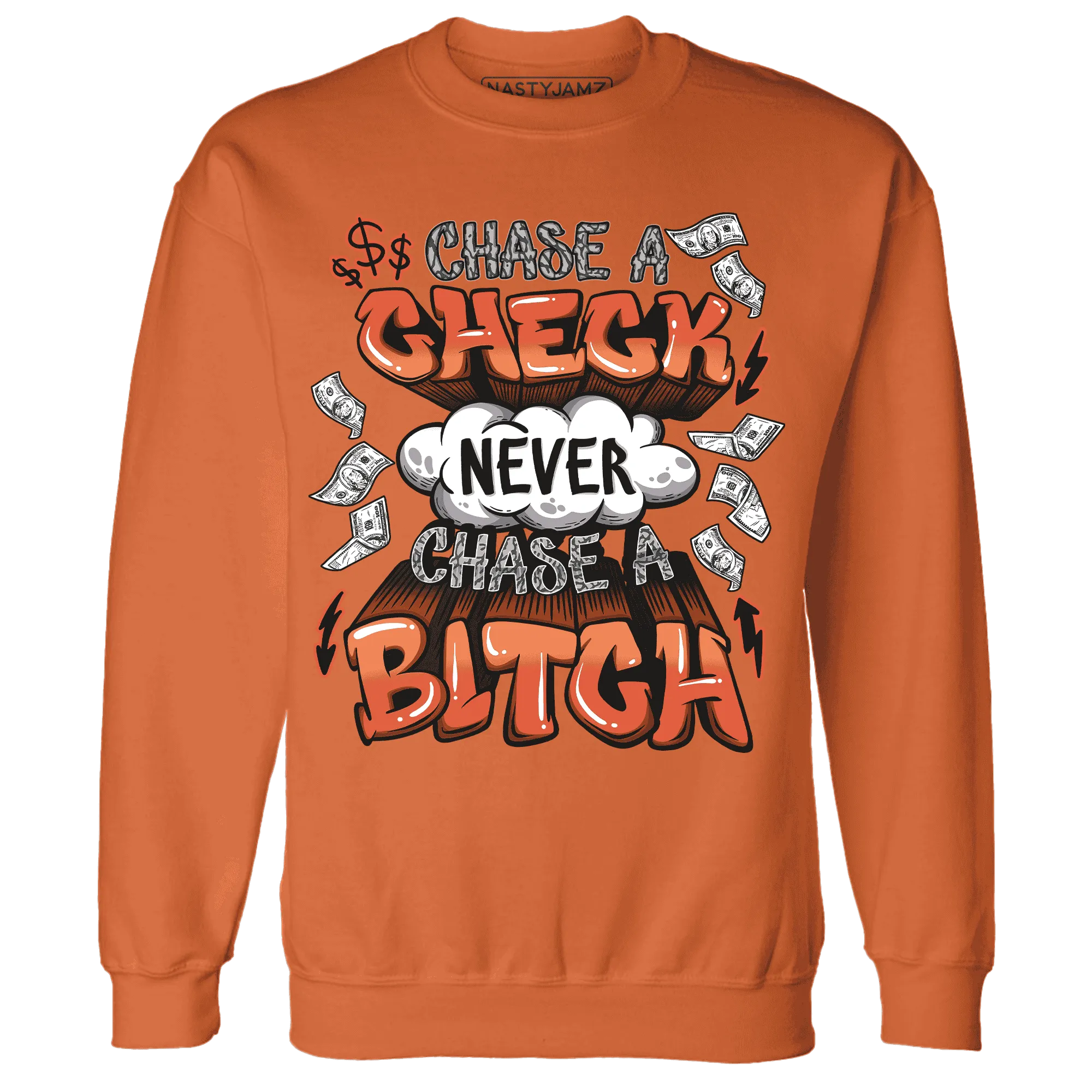 Georgia-Peach-3s-Sweatshirt-Match-Chase-A-Check