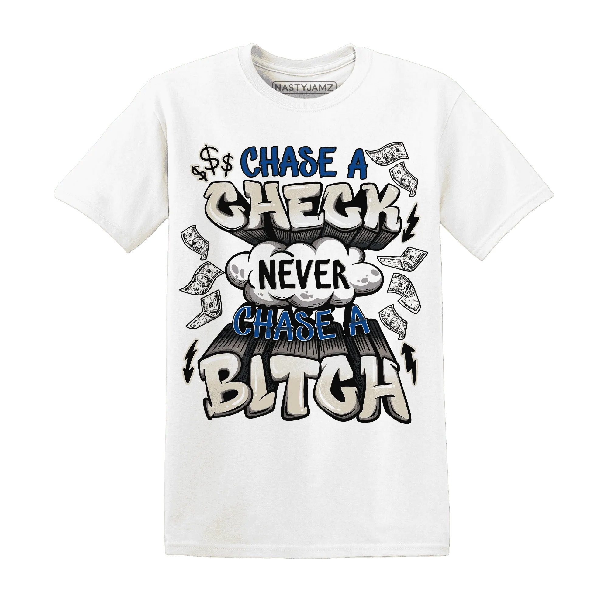 Quaiii-54-3s-T-Shirt-Match-Chase-A-Check