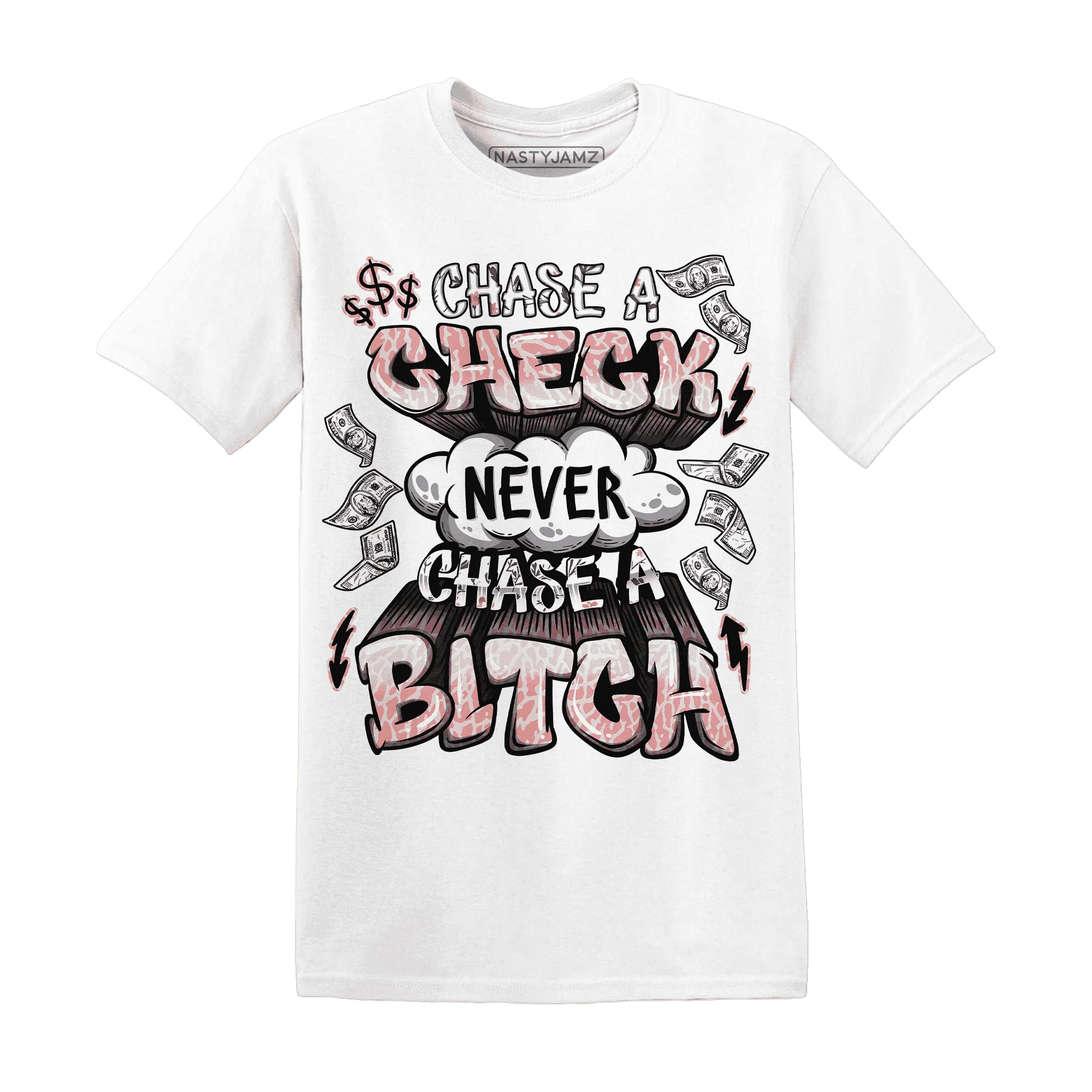 Red-Stardust-3s-T-Shirt-Match-Chase-A-Check
