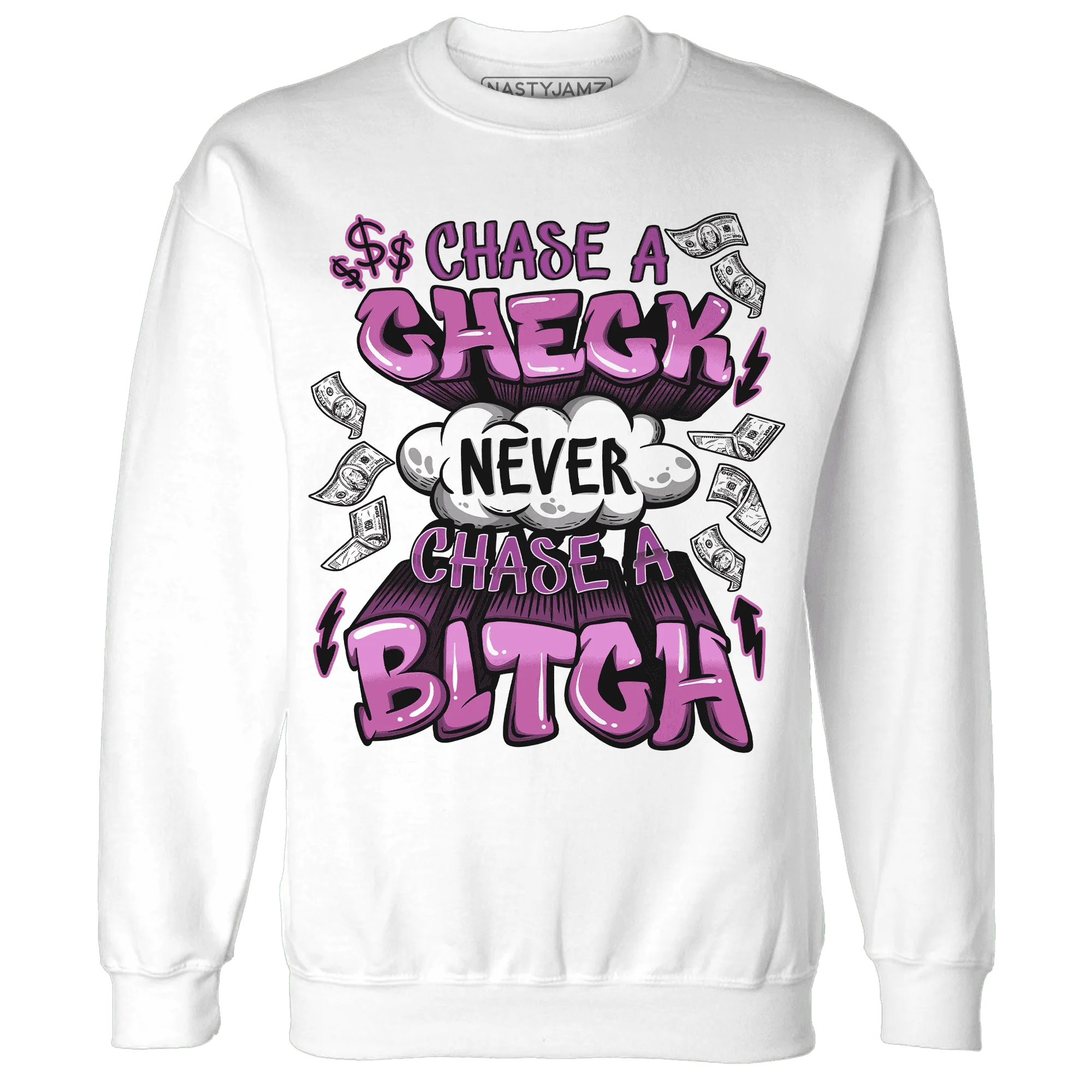 GS-Hyper-Violet-4s-Sweatshirt-Match-Chase-A-Check