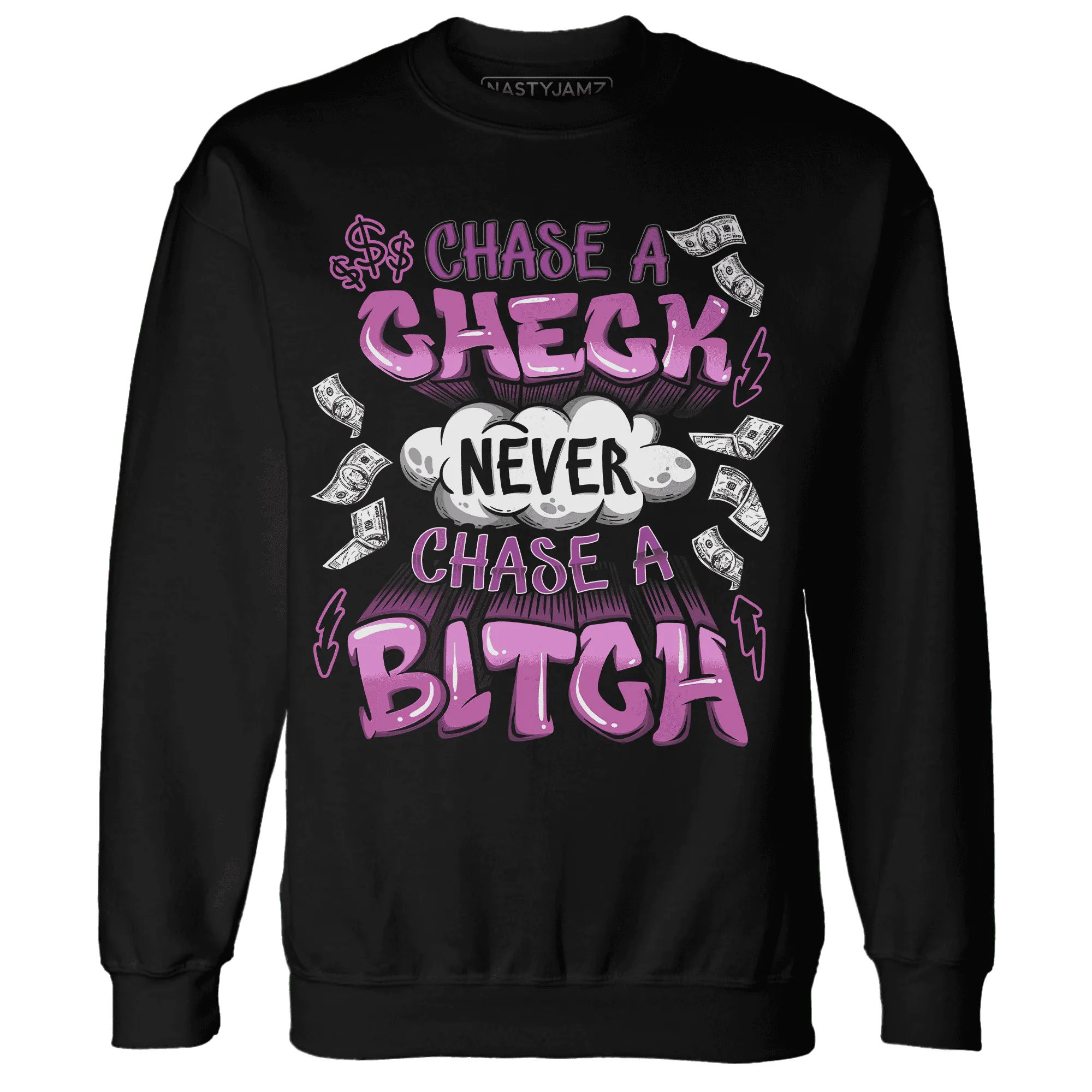 GS-Hyper-Violet-4s-Sweatshirt-Match-Chase-A-Check