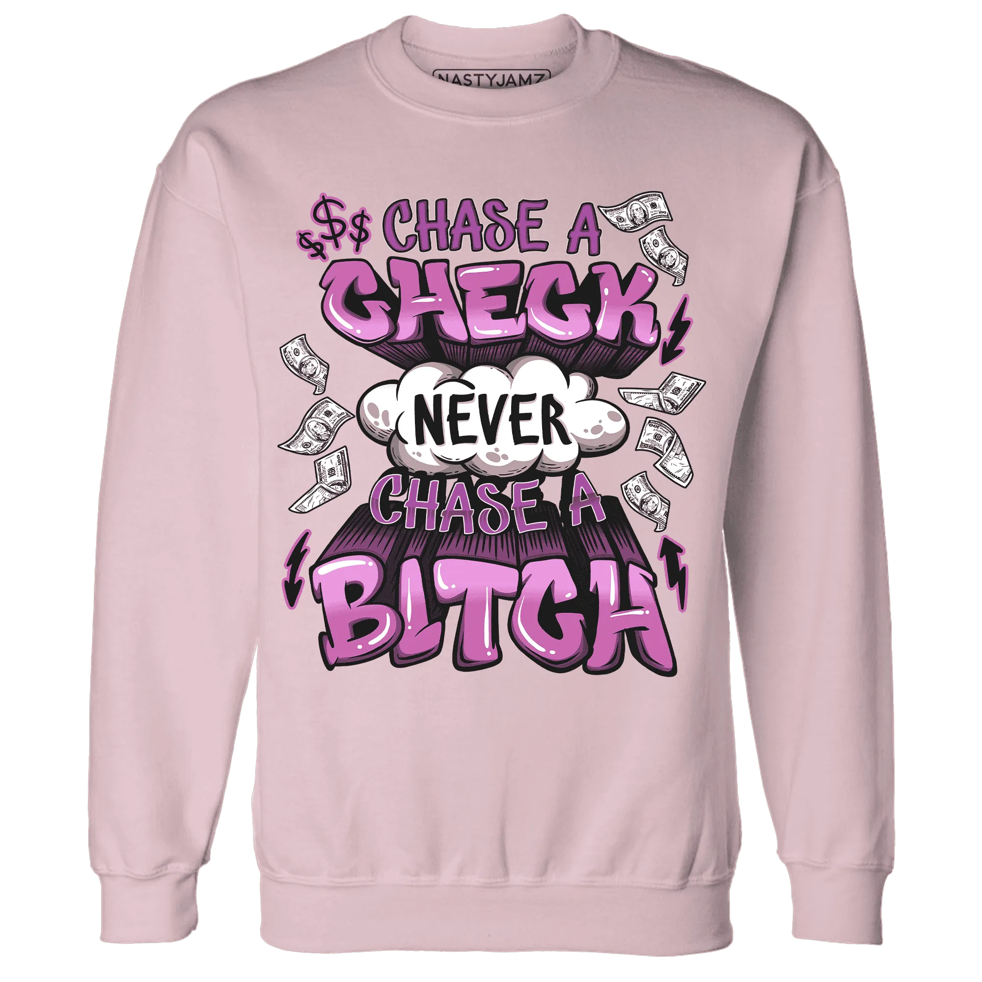 GS-Hyper-Violet-4s-Sweatshirt-Match-Chase-A-Check