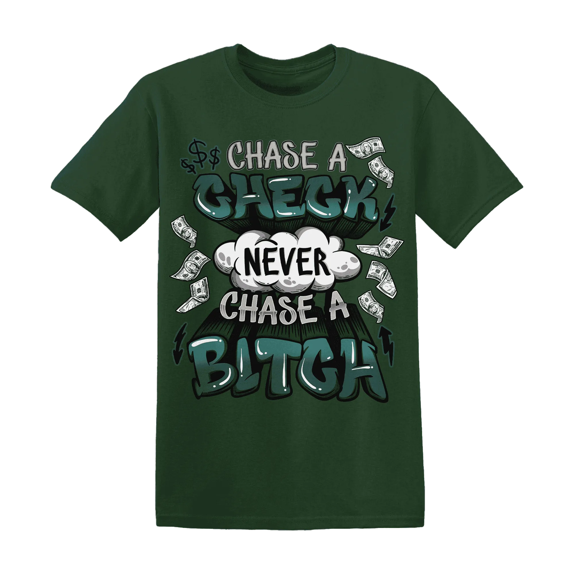 Oxidized-Green-4s-T-Shirt-Match-Chase-A-Check