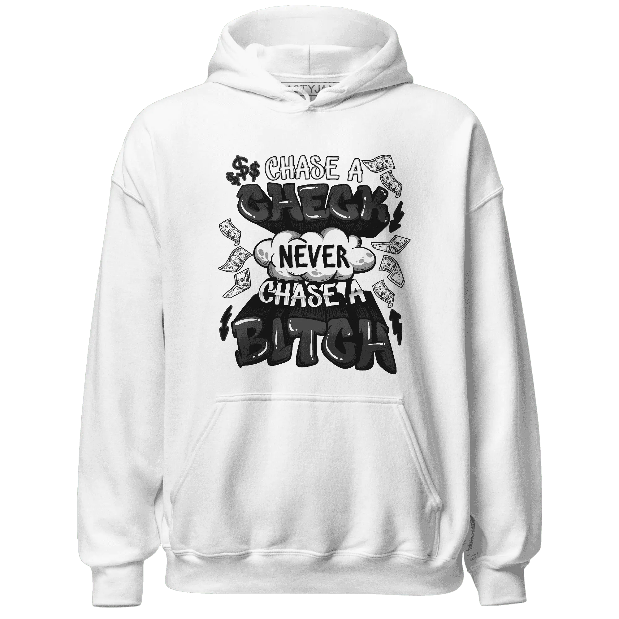White-Thunder-4s-Hoodie-Match-Chase-A-Check
