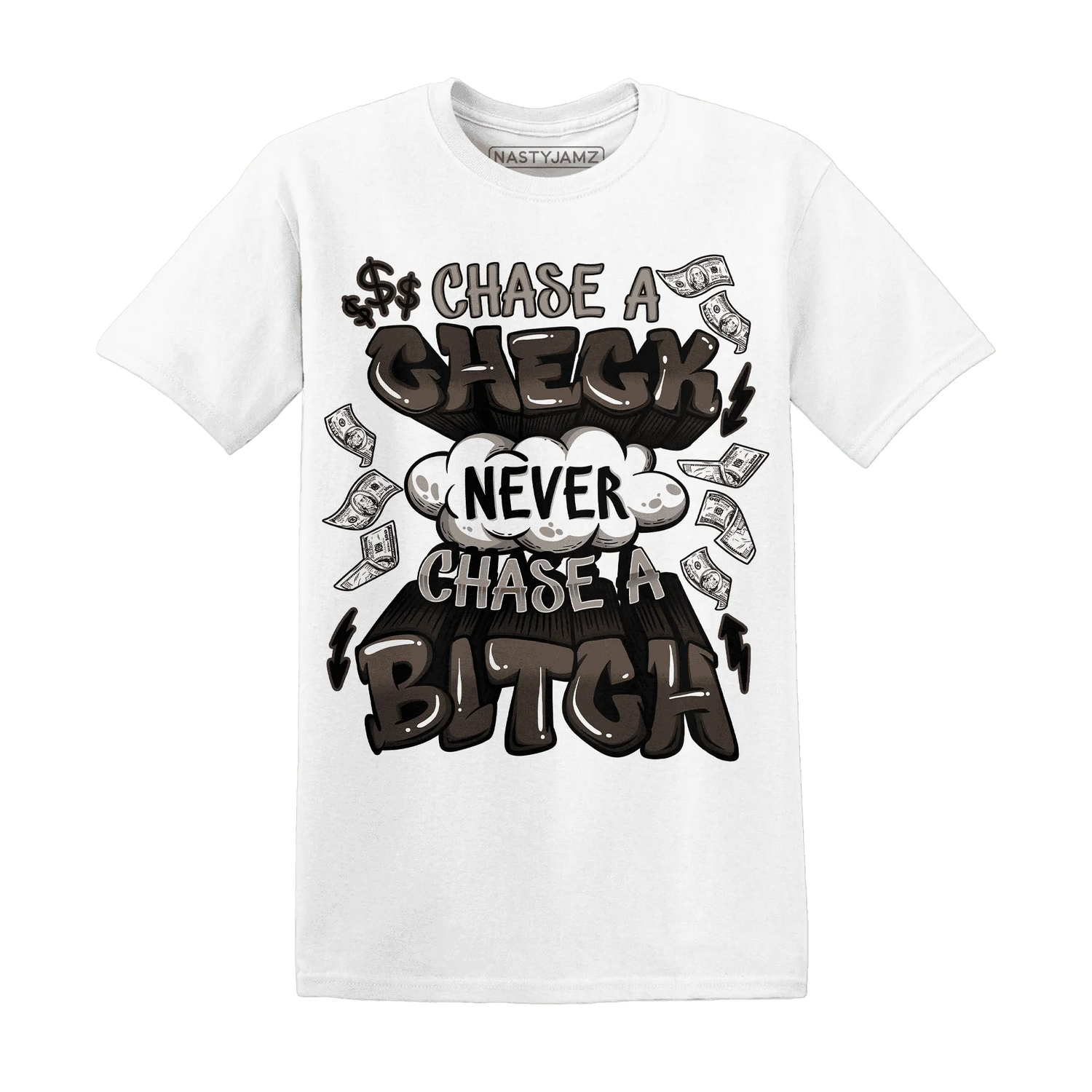 Dunk-Low-Baroque-Brown-T-Shirt-Match-Chase-A-Check