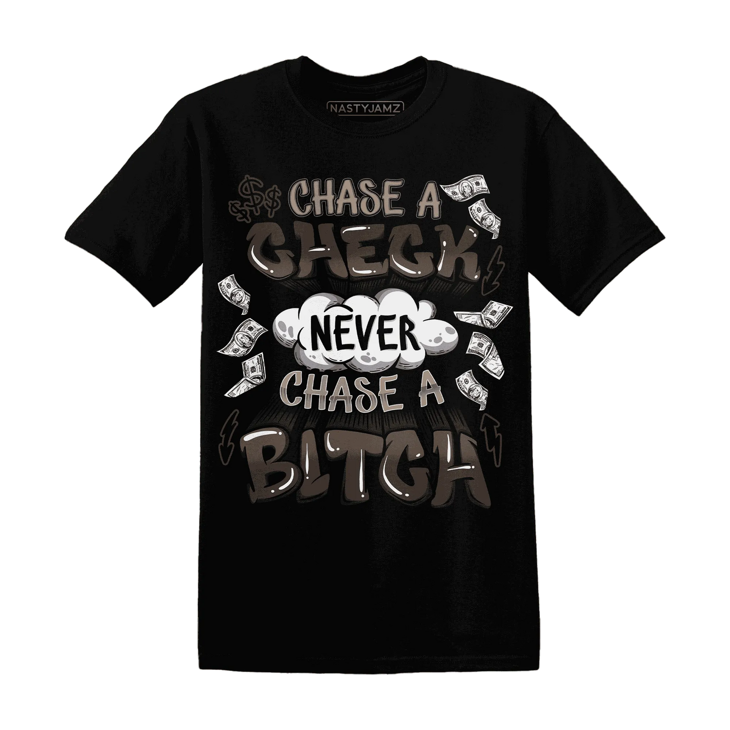 Dunk-Low-Baroque-Brown-T-Shirt-Match-Chase-A-Check