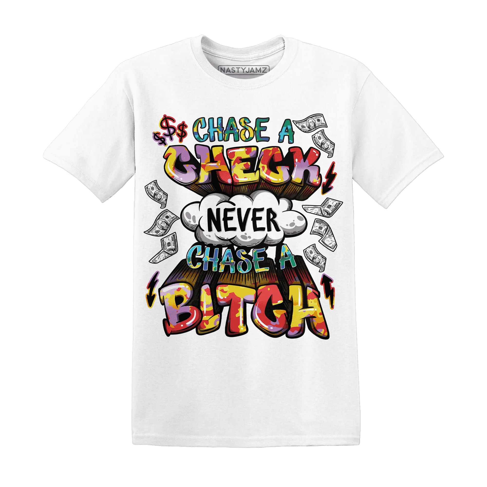 Mid-GS-Six-Championships-1s-T-Shirt-Match-Chase-A-Check