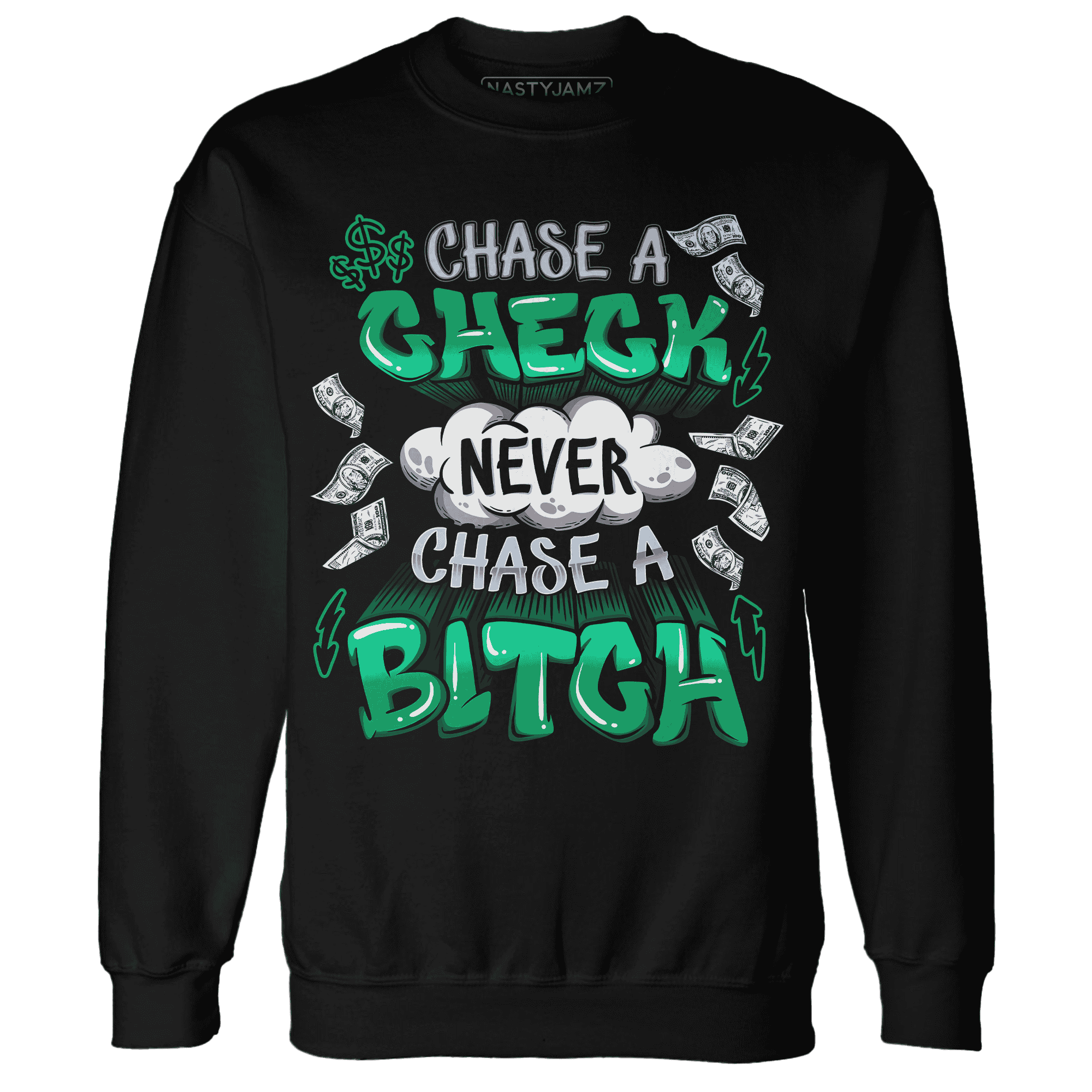 Lucky-Green-5s-Sweatshirt-Match-Chase-A-Check