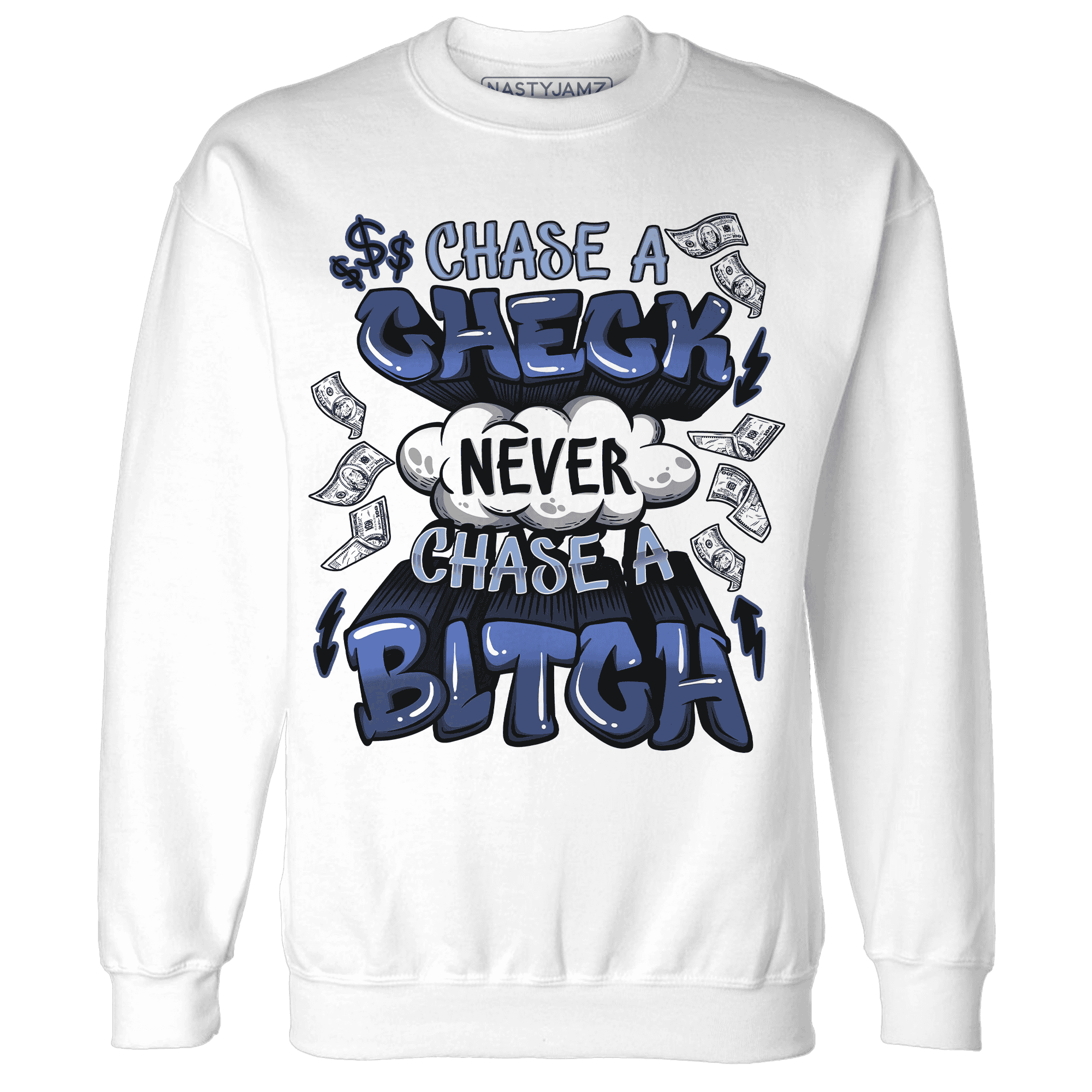 Midnight-Navy-5s-Sweatshirt-Match-Chase-A-Check