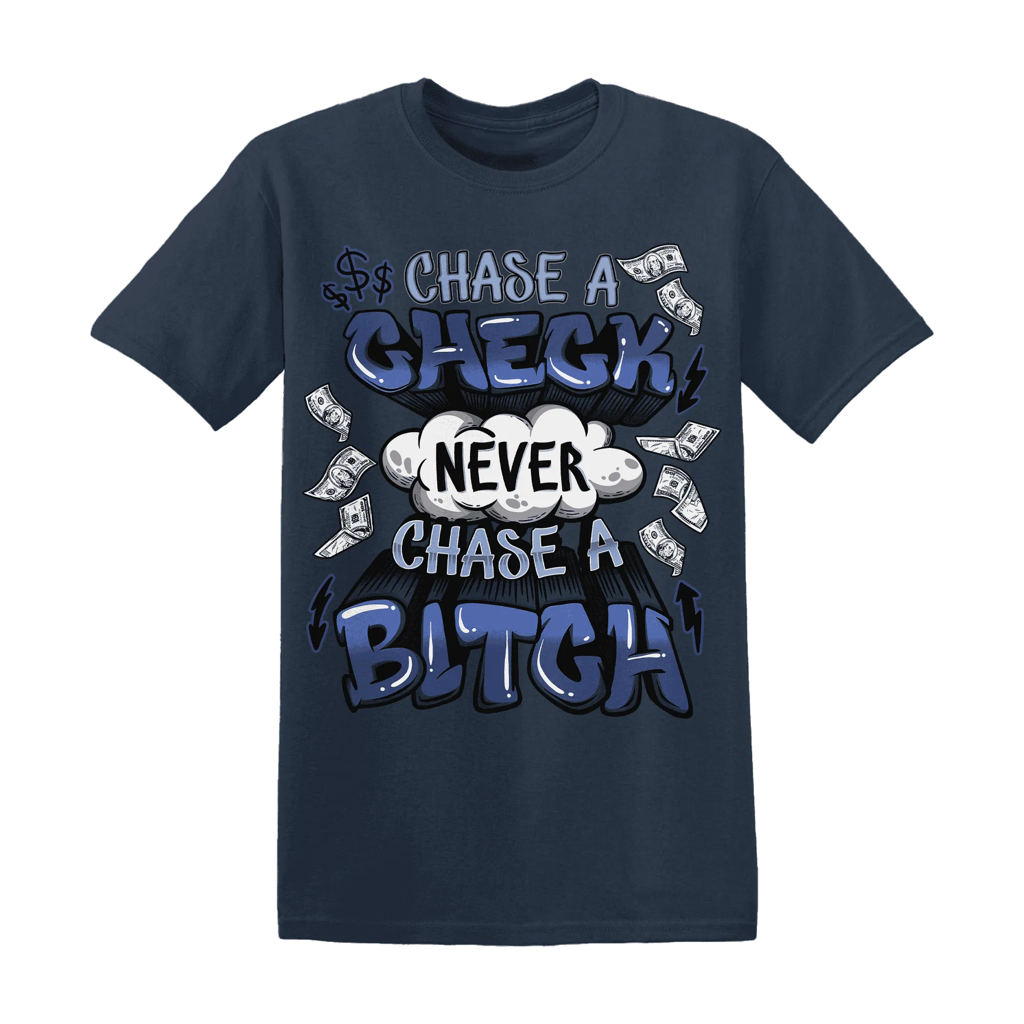 Midnight-Navy-5s-T-Shirt-Match-Chase-A-Check