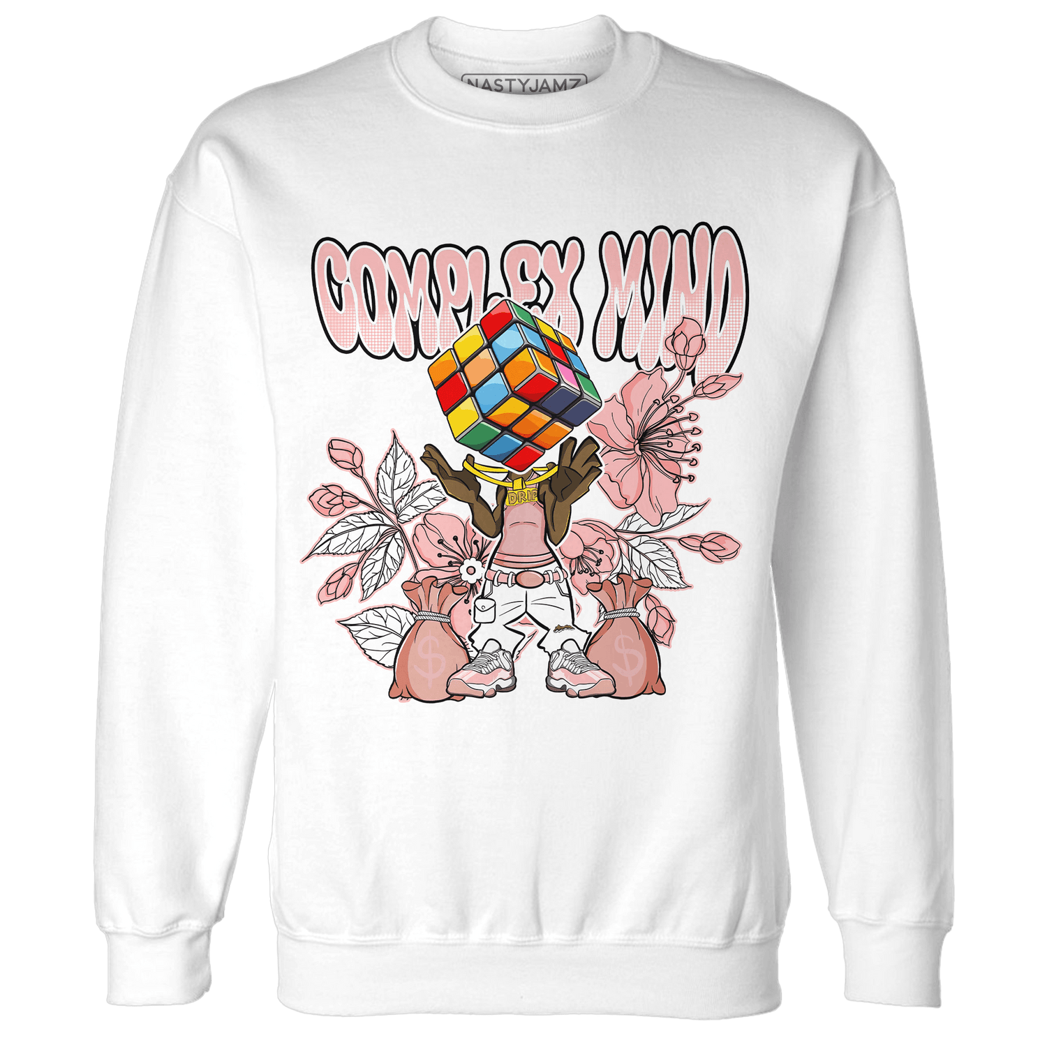 Low Legend Pink 11s Sweatshirt Match Complex Mind - NastyJamz