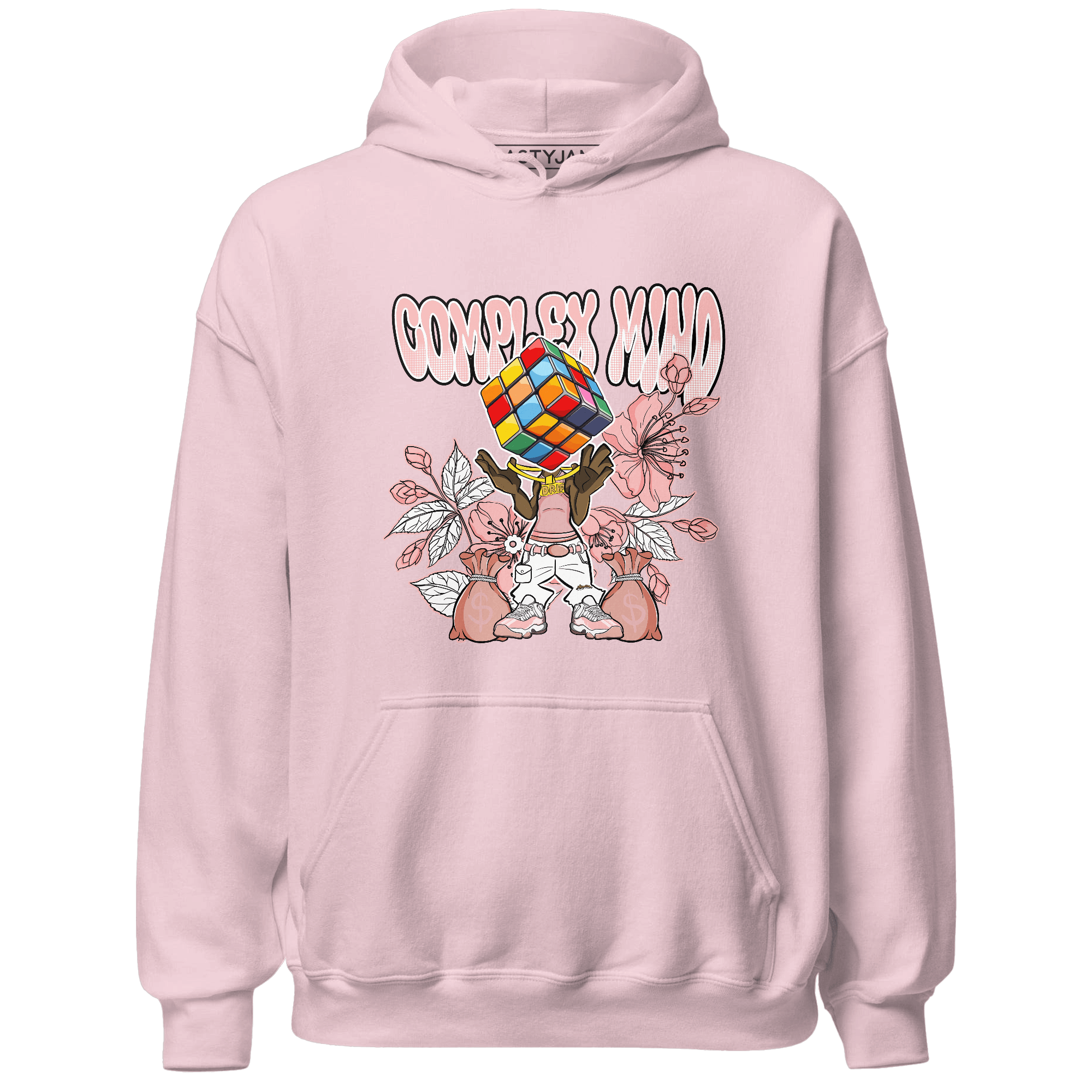 Low Legend Pink 11s Hoodie Match Complex Mind - NastyJamz