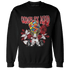 Retro Red Taxi 12s Sweatshirt Match Complex Mind - NastyJamz