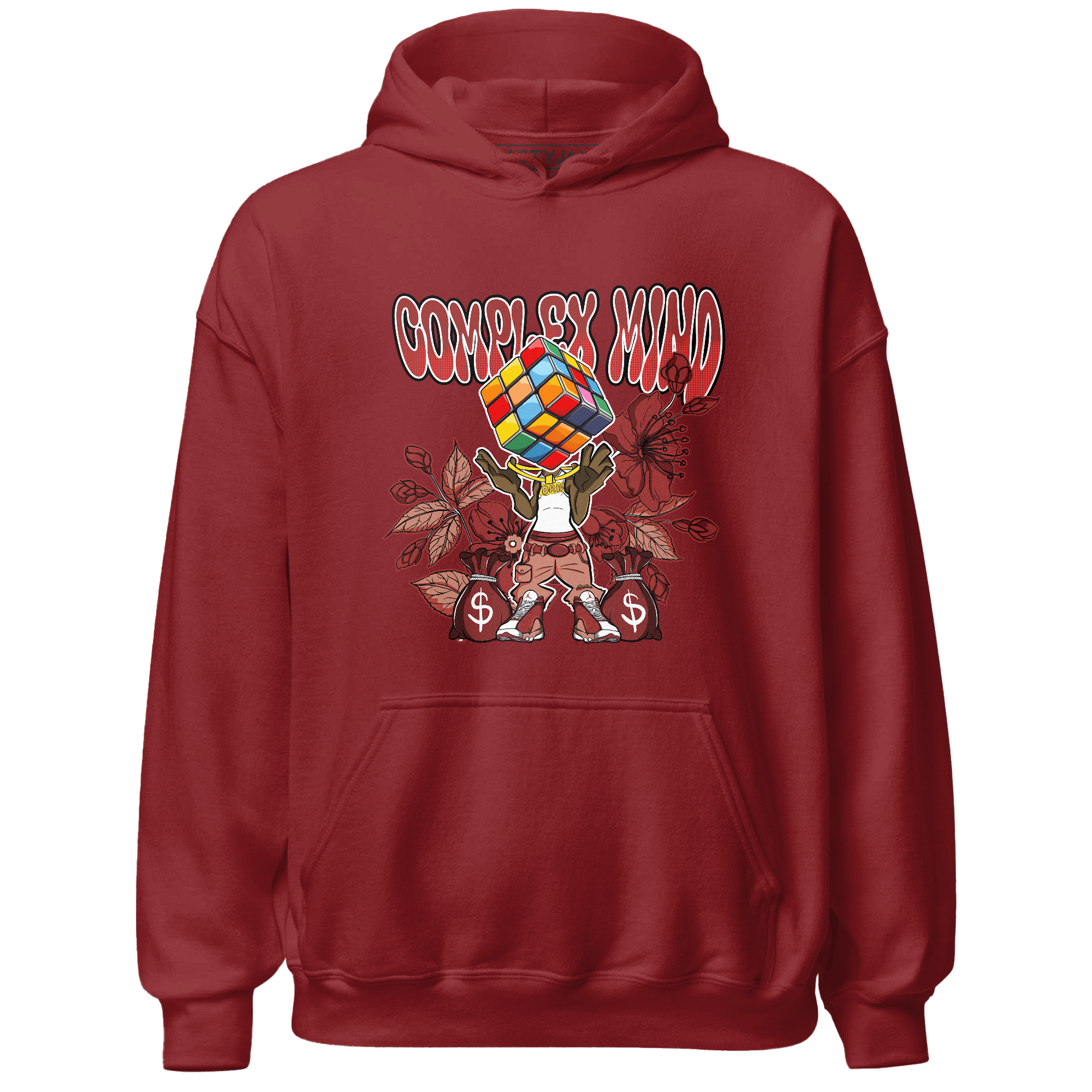 Dune Red 13s Hoodie Match Complex Mind - NastyJamz