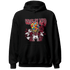 High White Team Red 1s Hoodie Match Complex Mind - NastyJamz