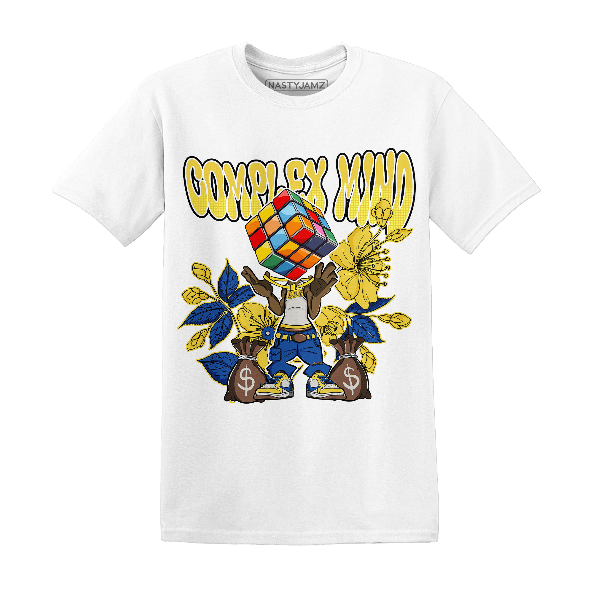 Low OG Canary TVSC 1s T Shirt Match Complex Mind - NastyJamz