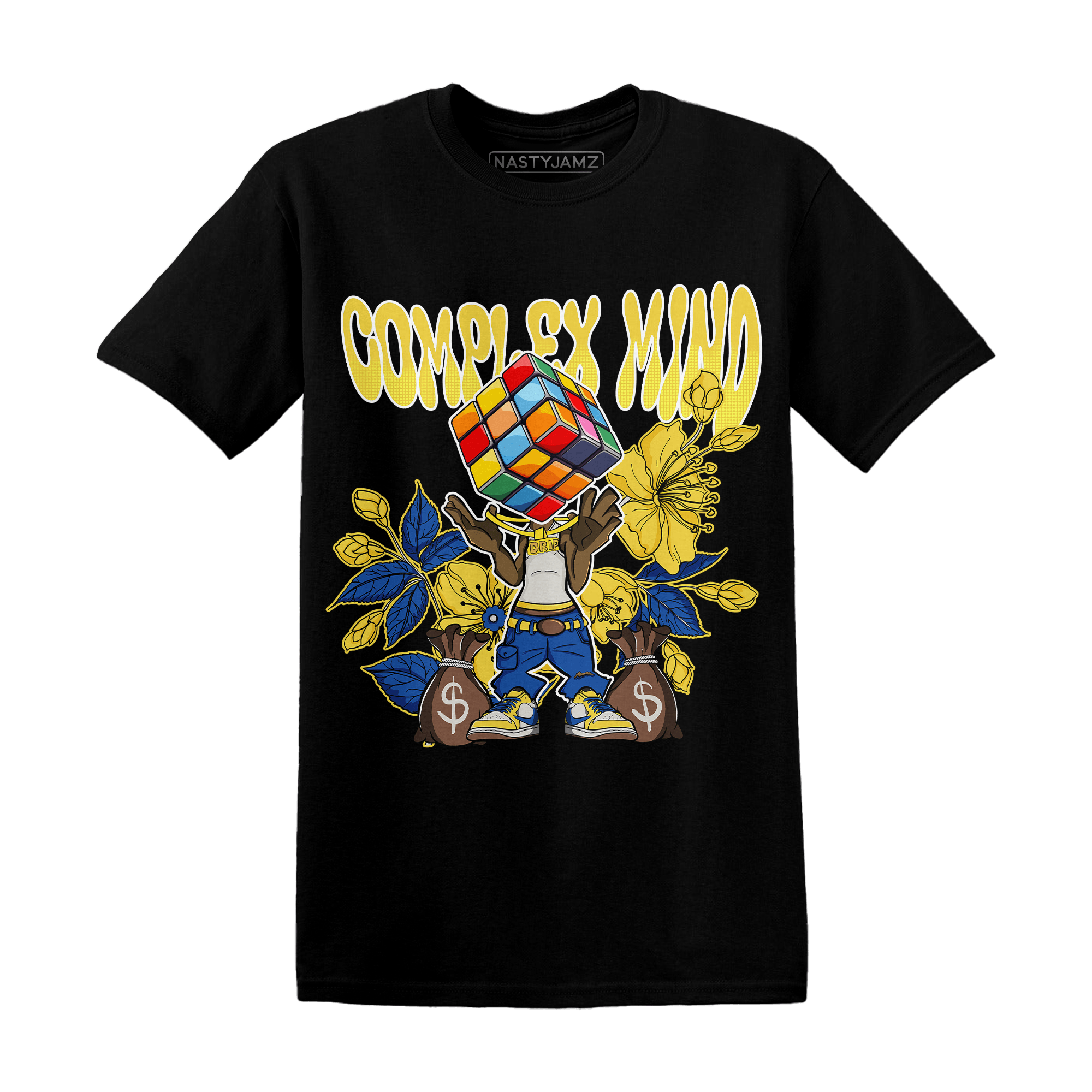Low OG Canary TVSC 1s T Shirt Match Complex Mind - NastyJamz