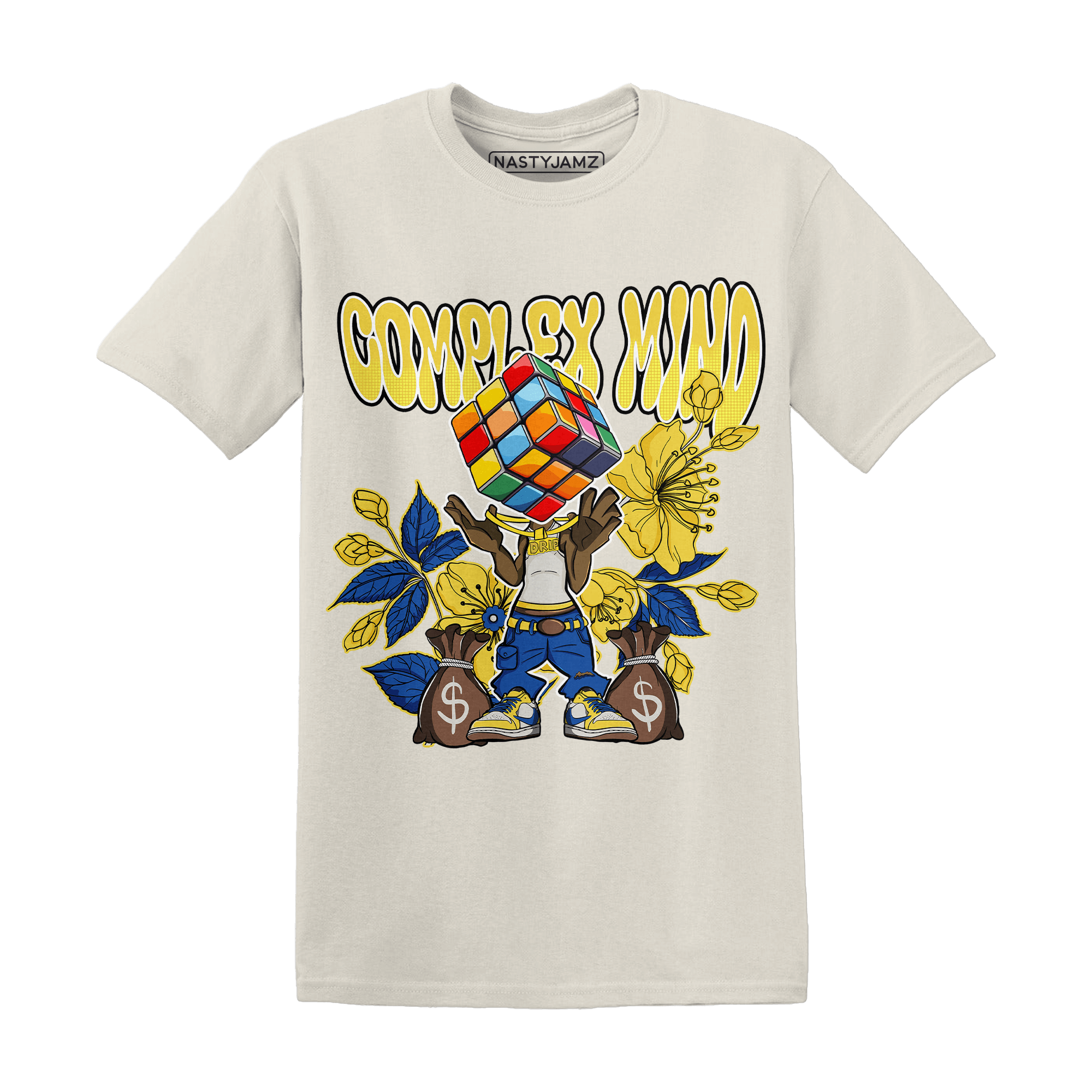 Low OG Canary TVSC 1s T Shirt Match Complex Mind - NastyJamz
