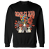 Georgia Peach 3s Sweatshirt Match Complex Mind - NastyJamz