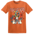 Georgia Peach 3s T Shirt Match Complex Mind - NastyJamz