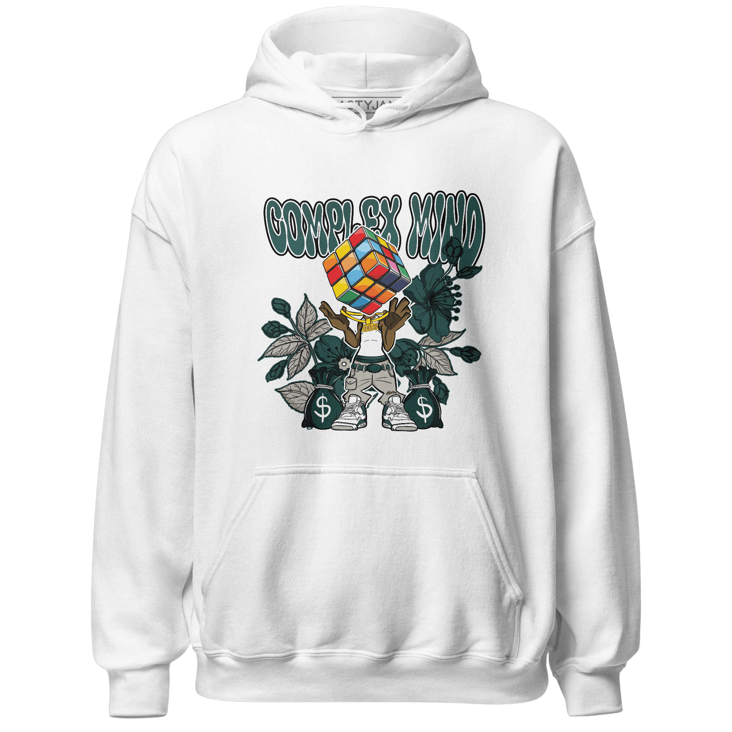 Oxidized Green 4s Hoodie Match Complex Mind - NastyJamz