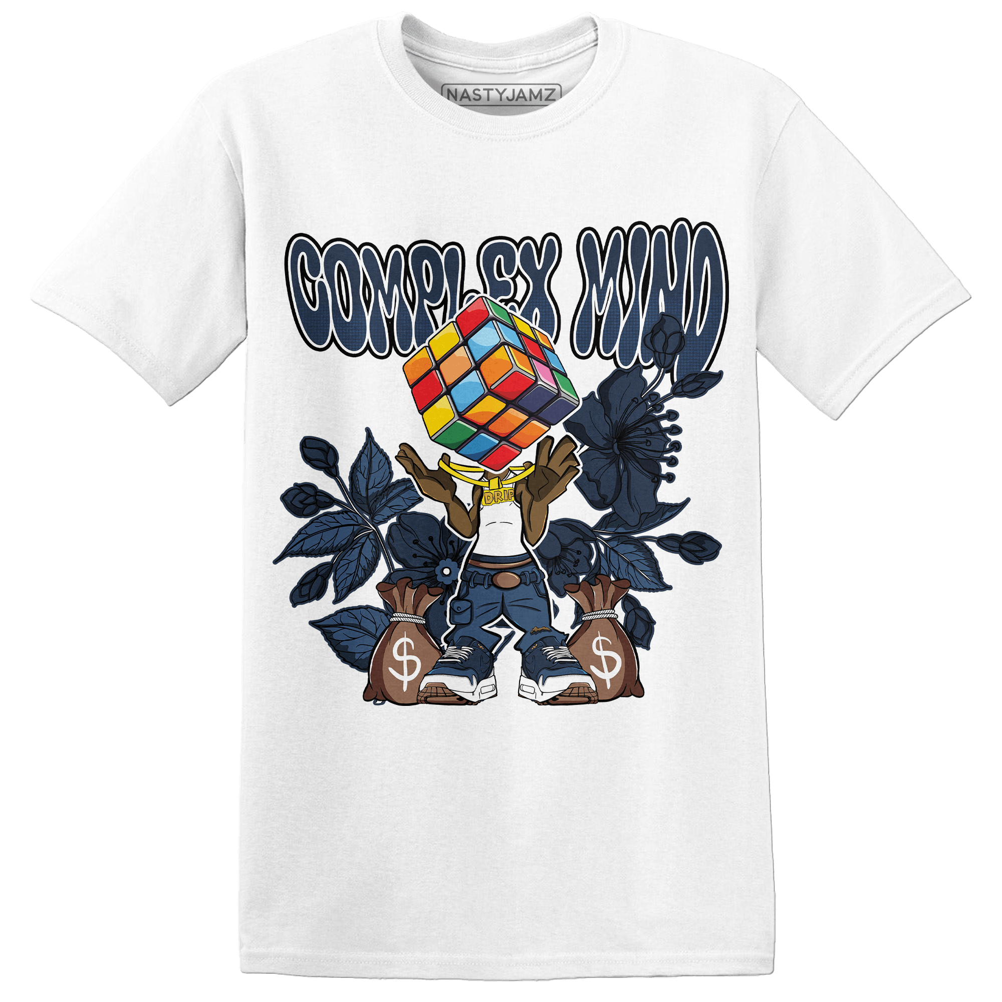 AM 1 86 Jackie Robinson T Shirt Match Complex Mind - NastyJamz