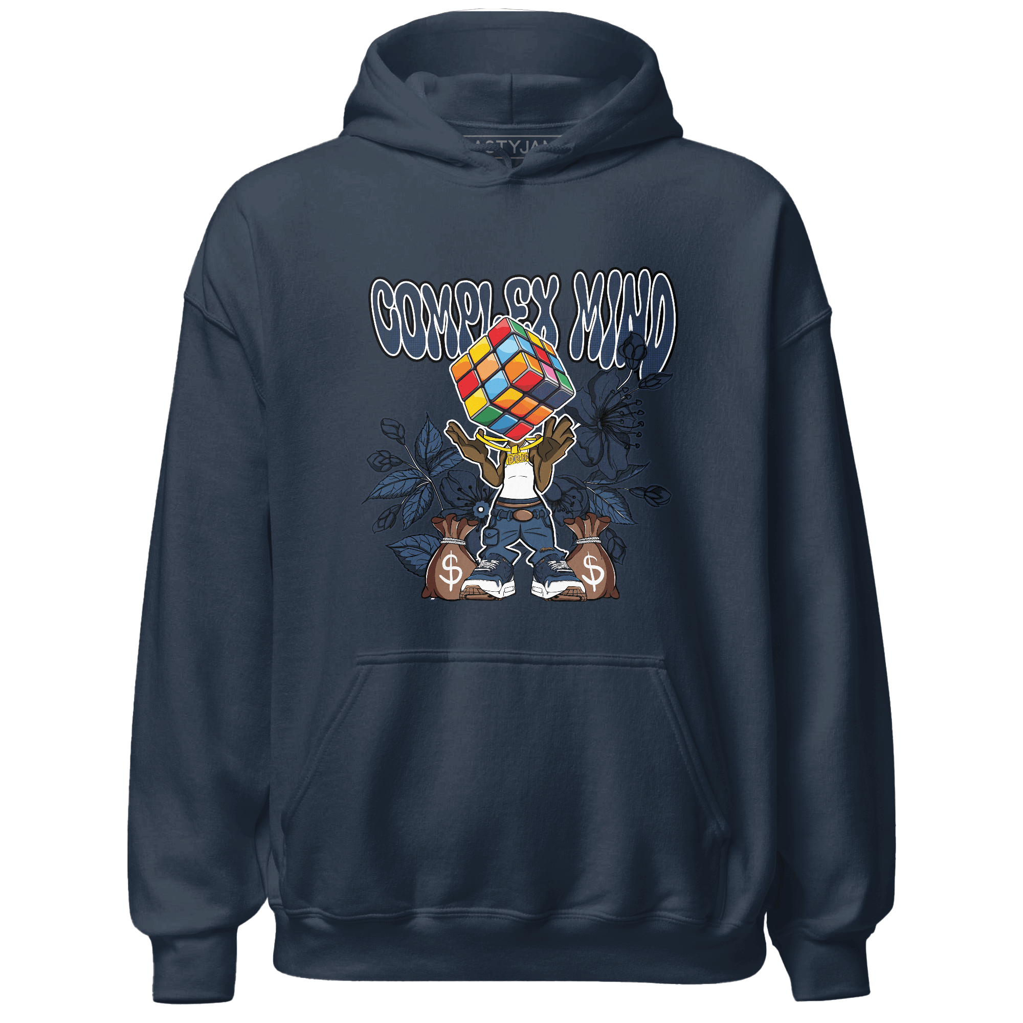 AM 1 86 Jackie Robinson Hoodie Match Complex Mind - NastyJamz