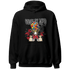Jumman Jack University Red Hoodie Match Complex Mind - NastyJamz