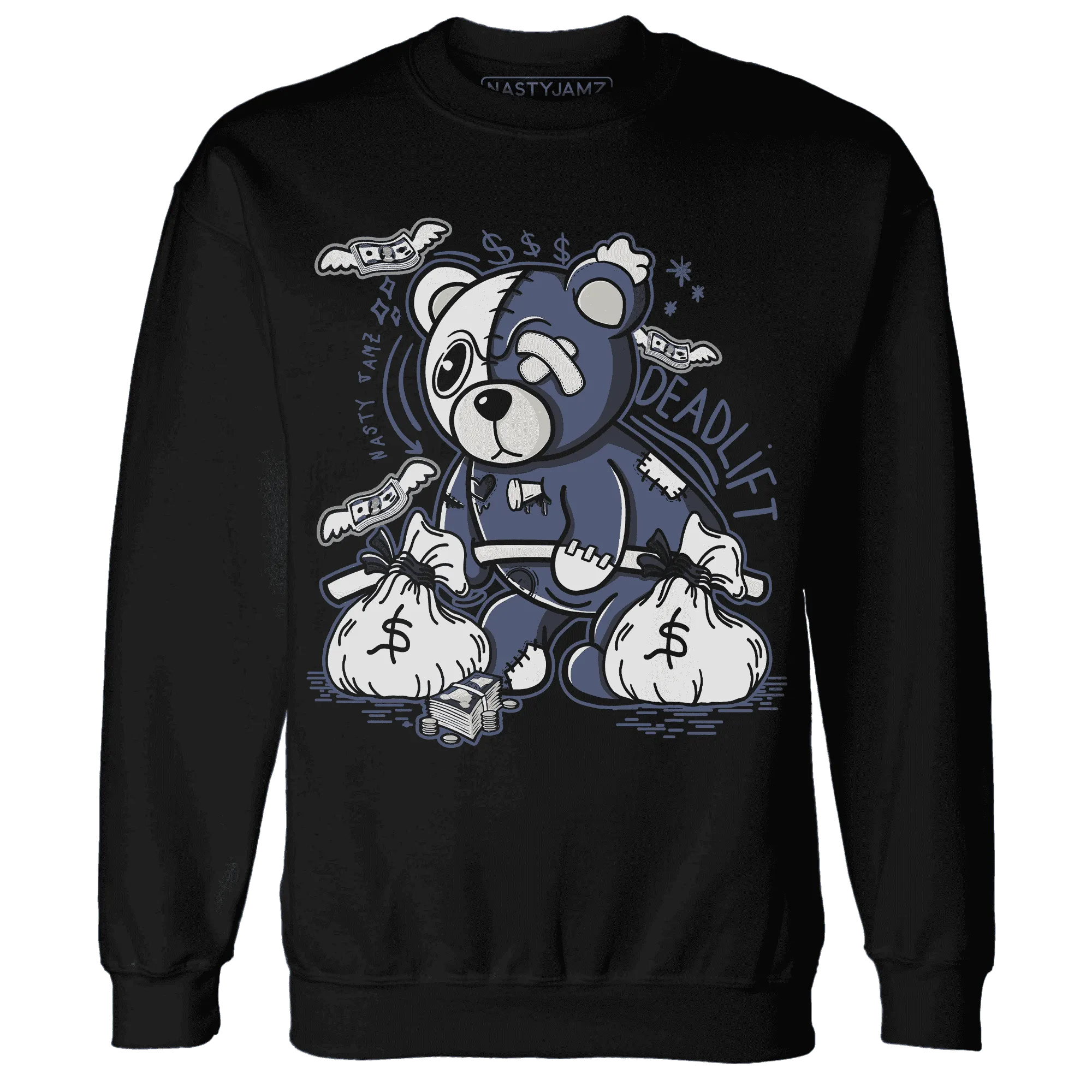 Low-Diffused-Blue-11s-Sweatshirt-Match-Deadlift-BER