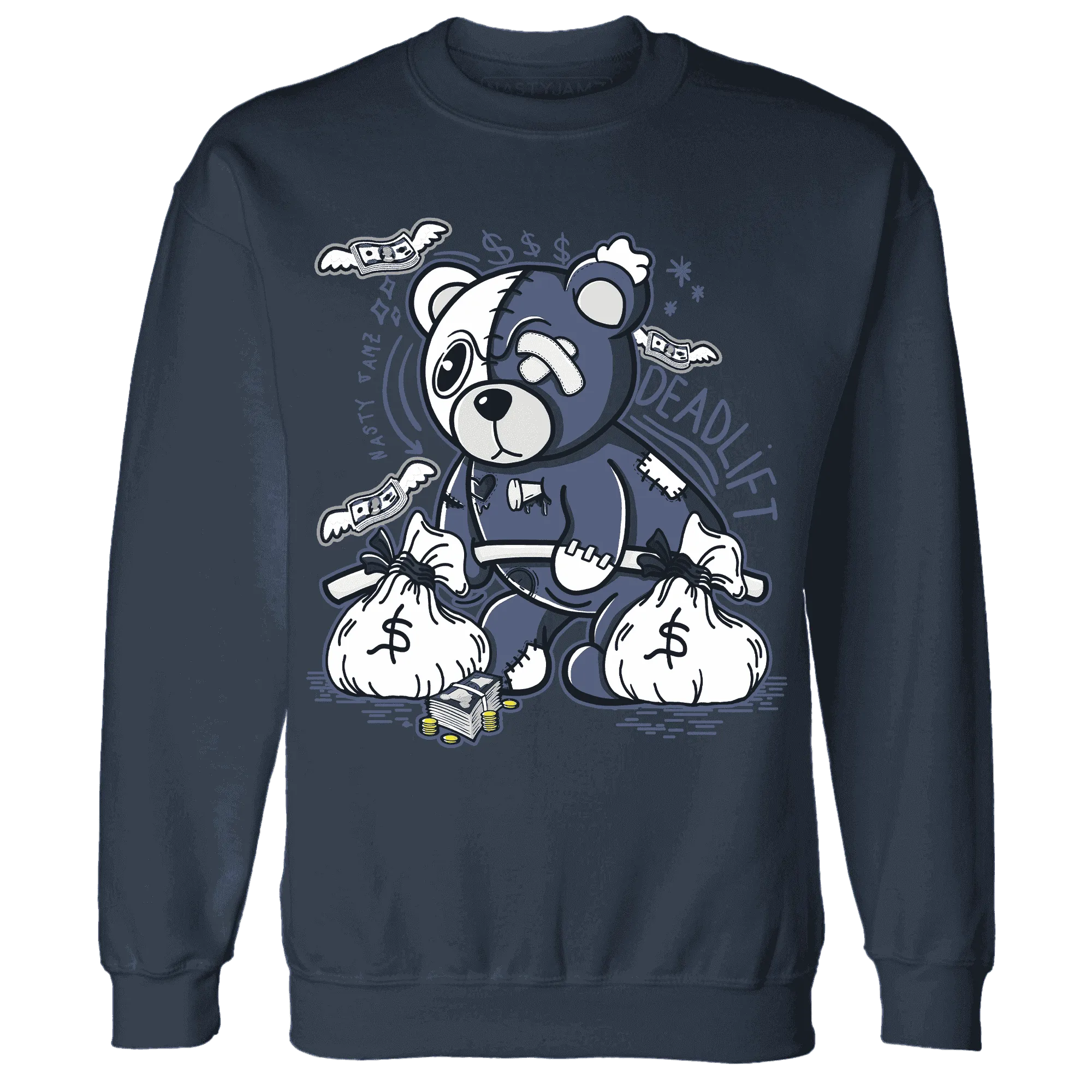 Low-Diffused-Blue-11s-Sweatshirt-Match-Deadlift-BER
