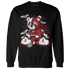 Retro Red Taxi 12s Sweatshirt Match Deadlift BER - NastyJamz