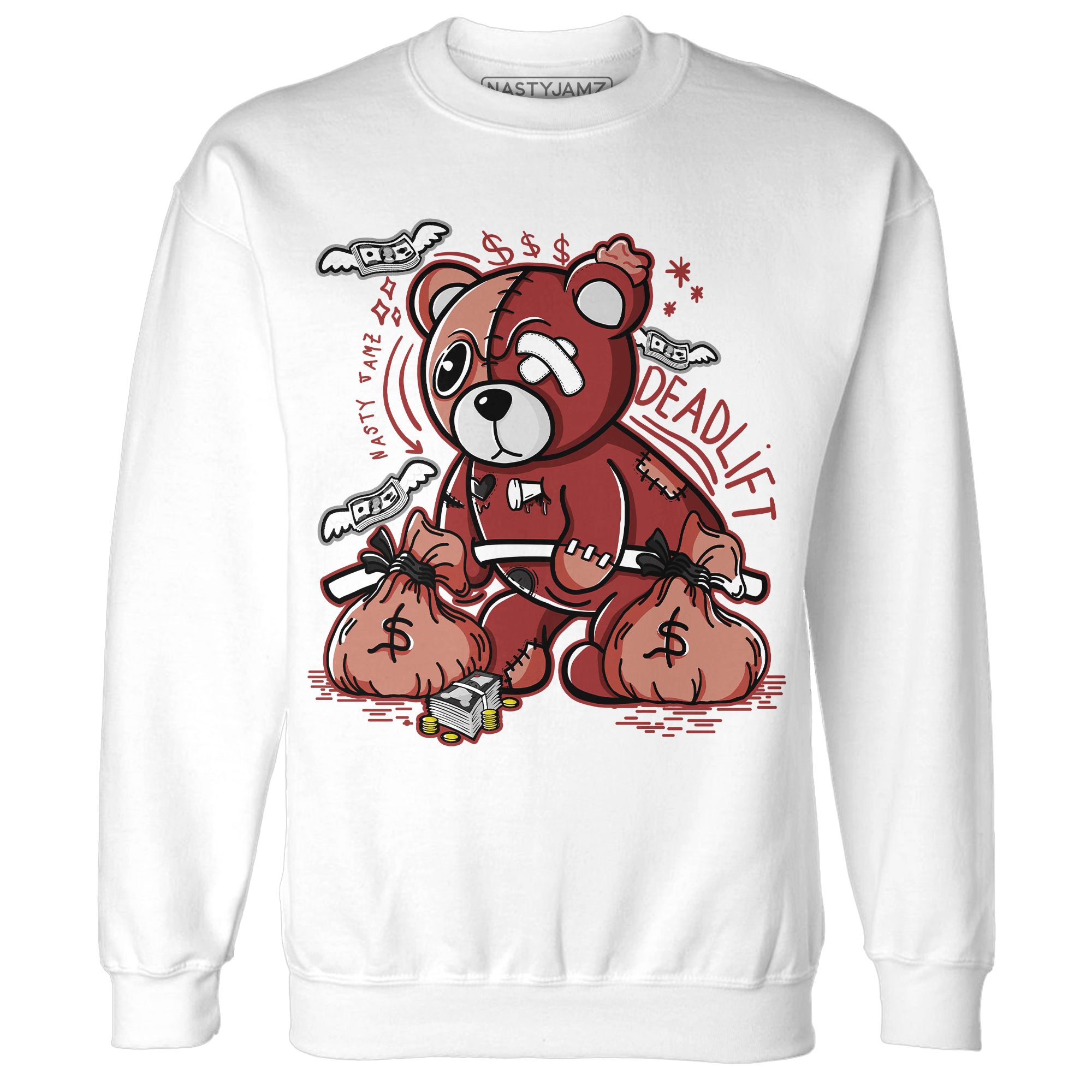 Dune Red 13s Sweatshirt Match Deadlift BER - NastyJamz