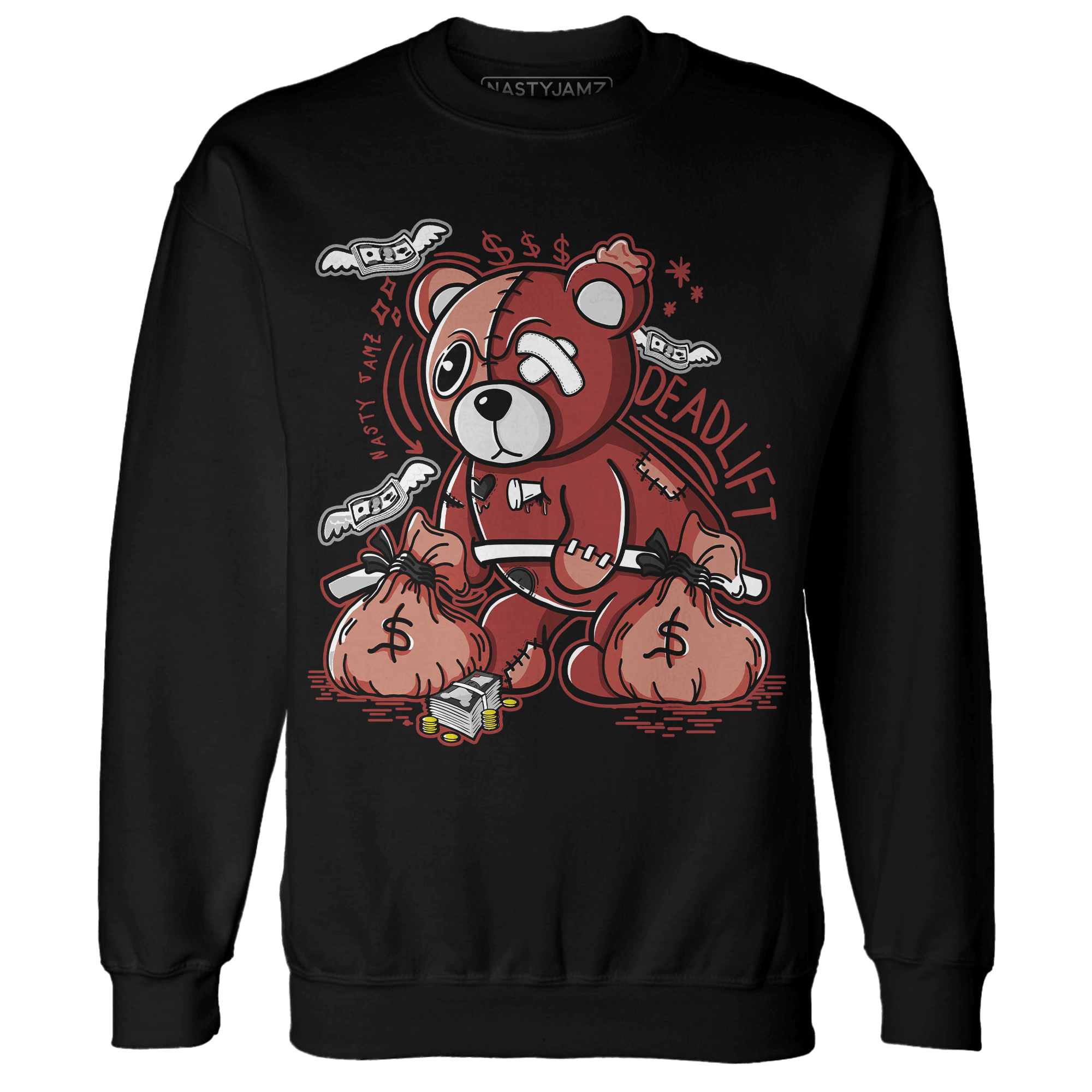 Dune Red 13s Sweatshirt Match Deadlift BER - NastyJamz
