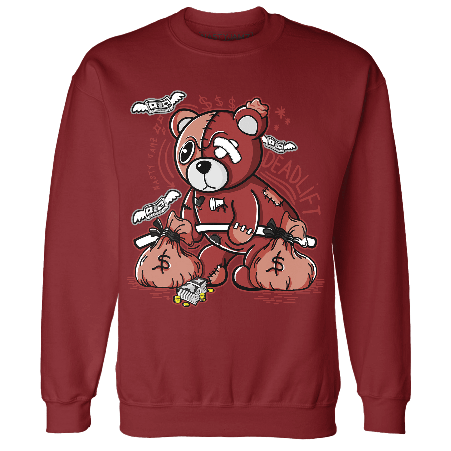 Dune Red 13s Sweatshirt Match Deadlift BER - NastyJamz