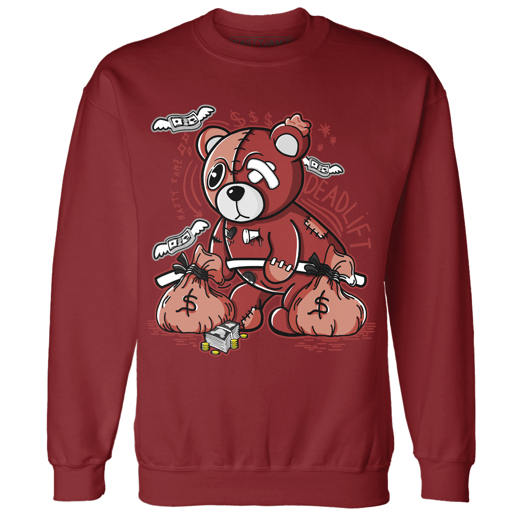 Dune Red 13s Sweatshirt Match Deadlift BER - NastyJamz