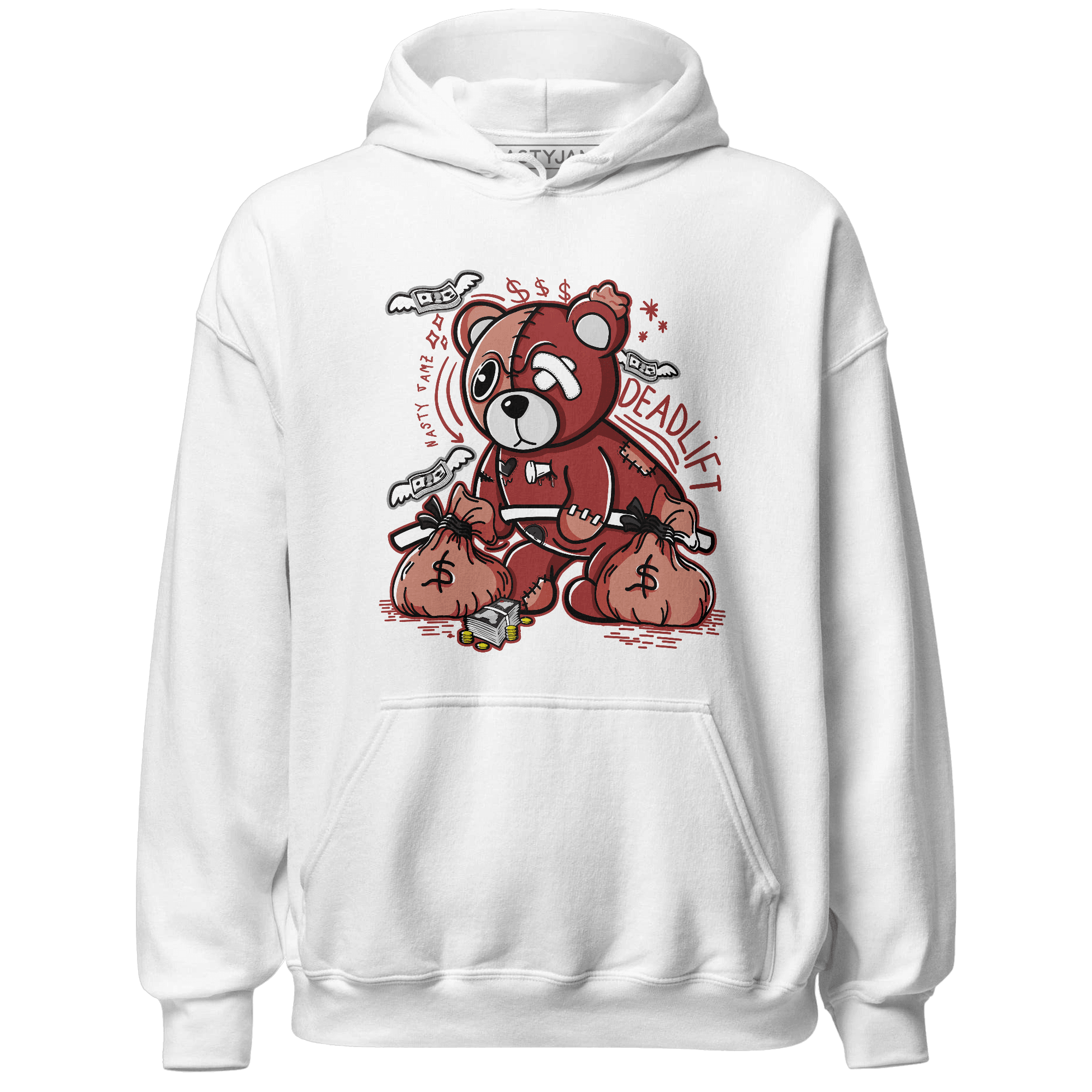 Dune Red 13s Hoodie Match Deadlift BER - NastyJamz