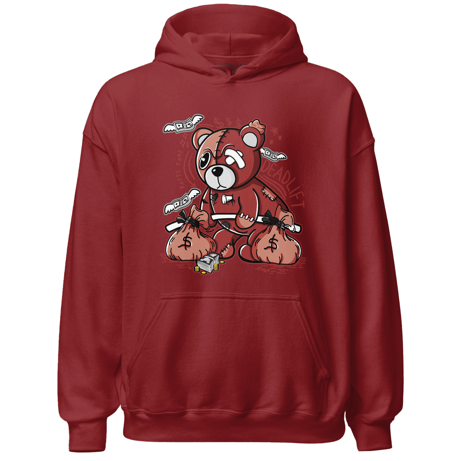 Dune Red 13s Hoodie Match Deadlift BER - NastyJamz