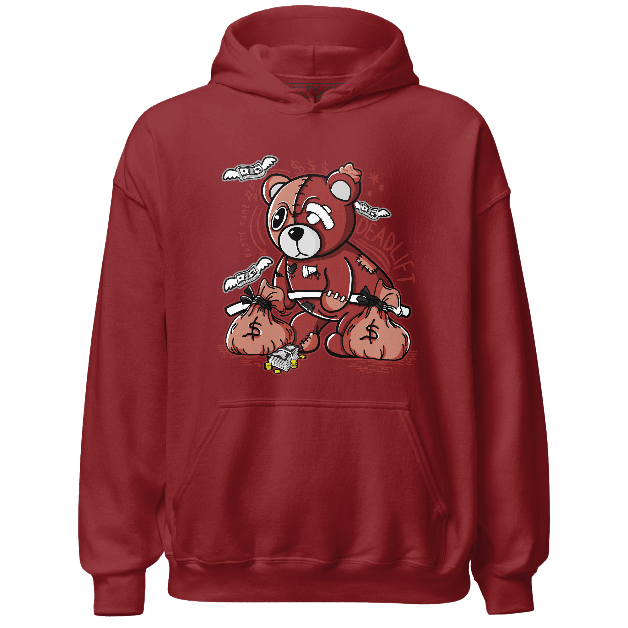 Dune Red 13s Hoodie Match Deadlift BER - NastyJamz