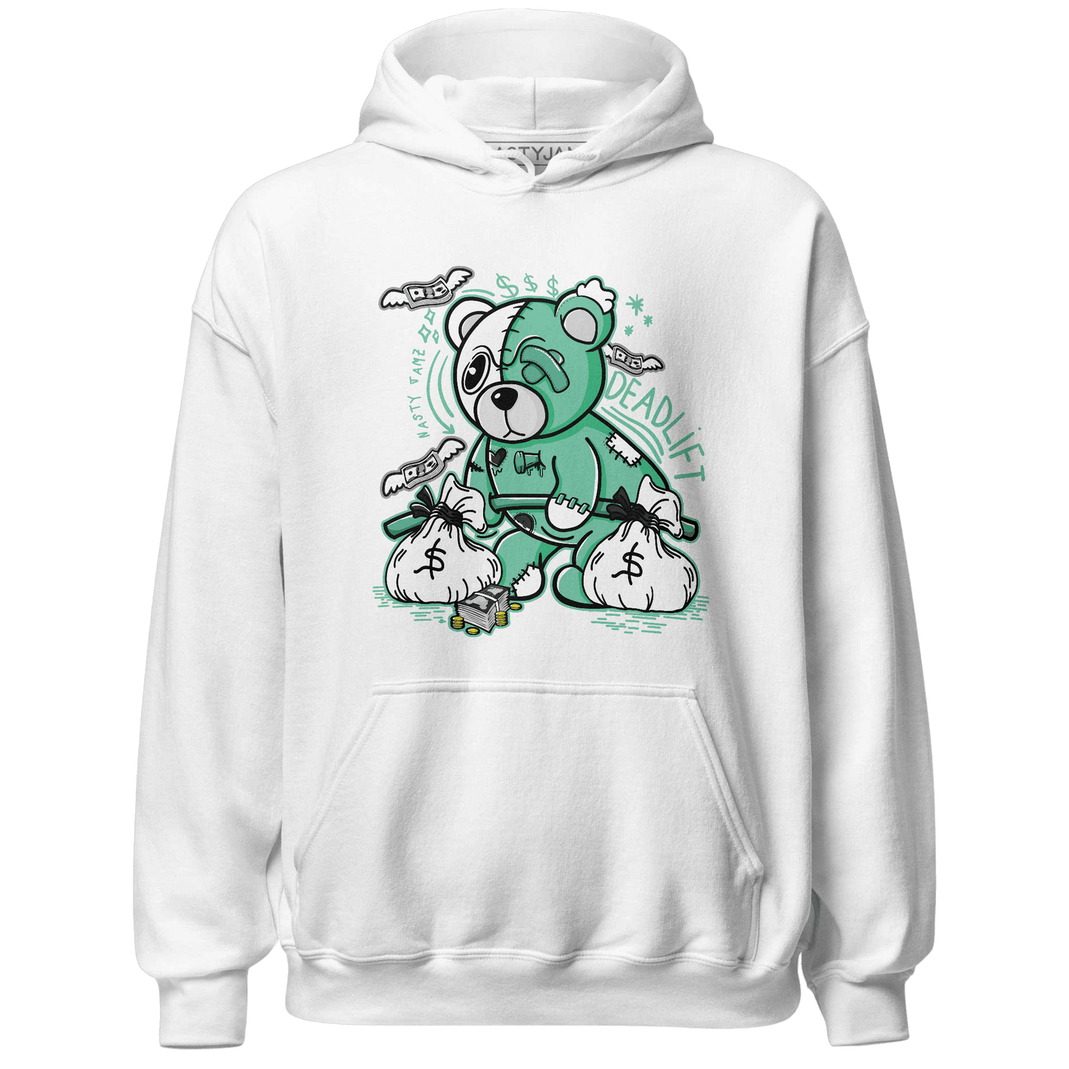 High OG Green Glow 1s Hoodie Match Deadlift BER - NastyJamz