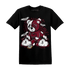 High White Team Red 1s T Shirt Match Deadlift BER - NastyJamz